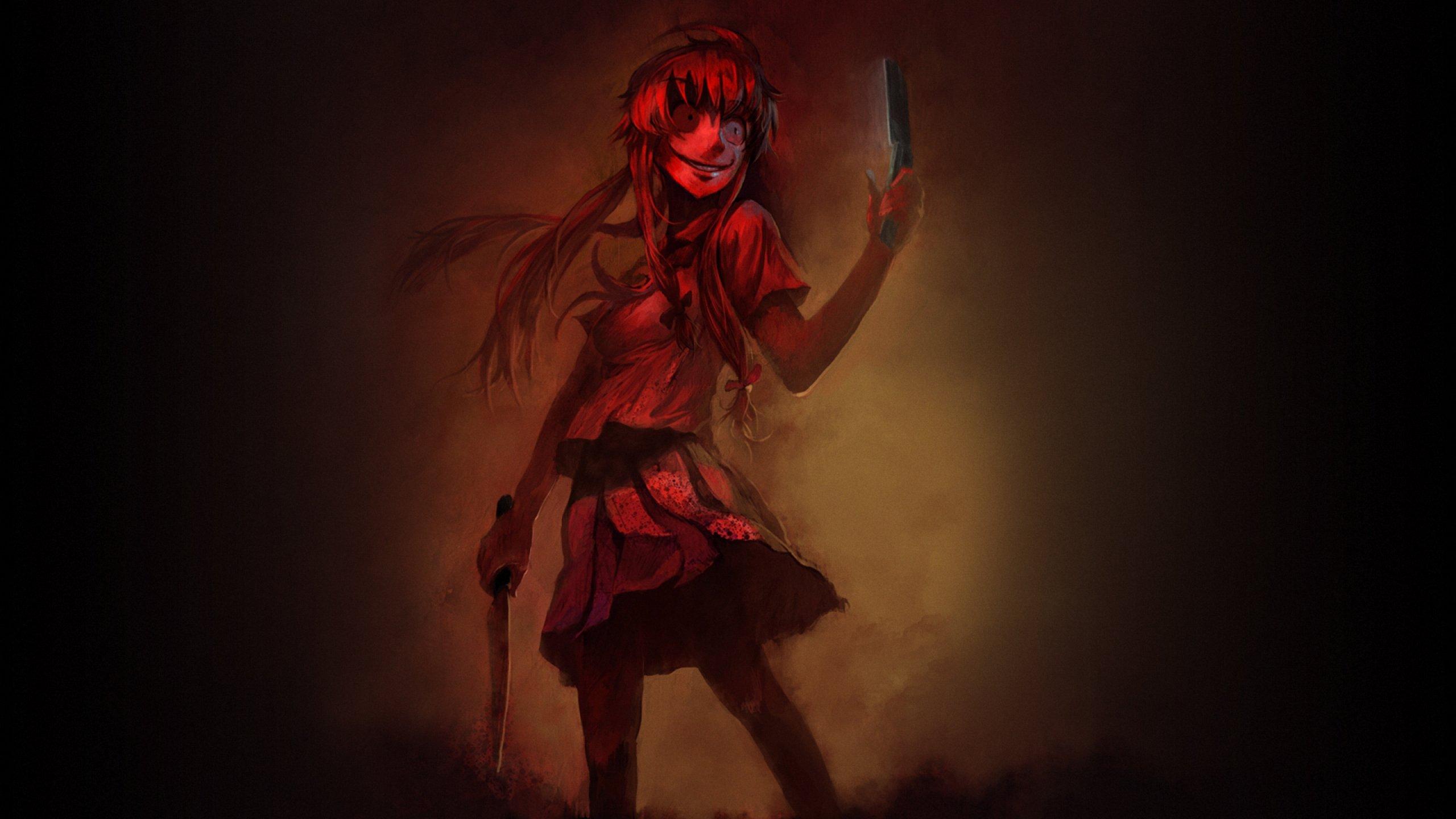 2560x1440 Mirai Nikki wallpaper 2560x1440 desktop background
