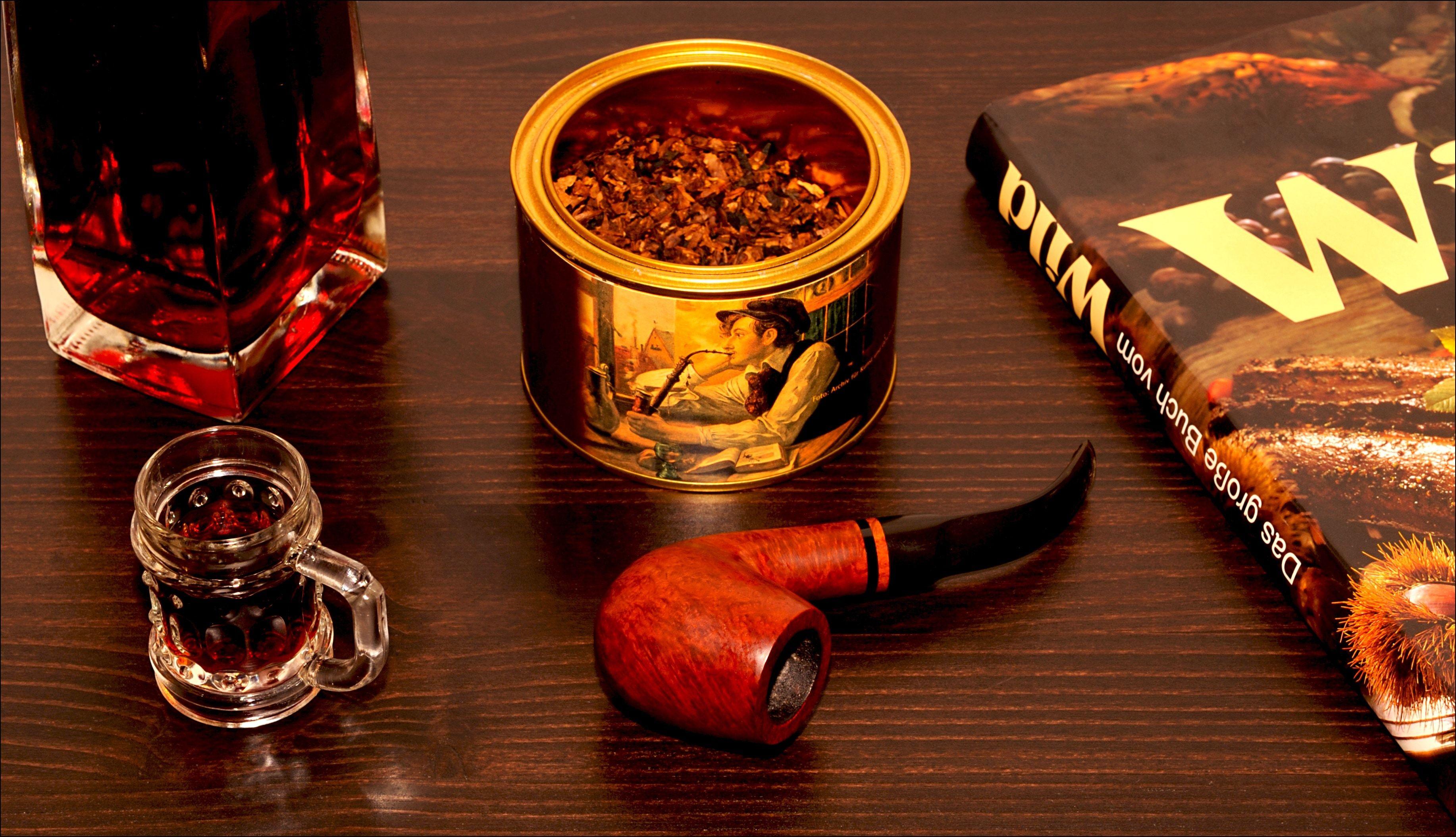 3668x2110 Pipe, Brandy, Tobacco, After Work, food and drink, food free image
