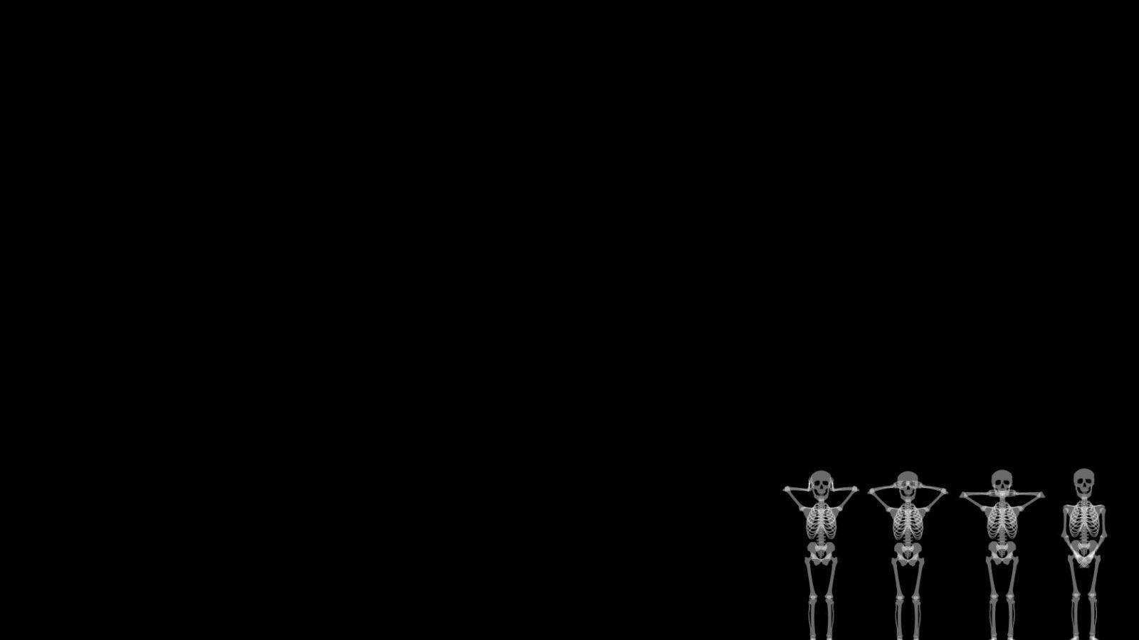 Black Grunge Aesthetic Skeleton HD phone wallpaper  Pxfuel