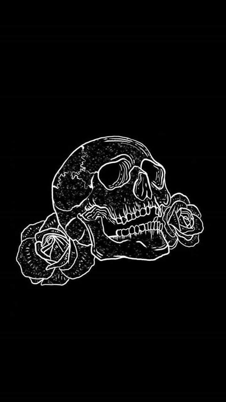 720x1280 Cool stuff. Skull wallpaper iphone, Skull wallpaper, Dark wallpaper