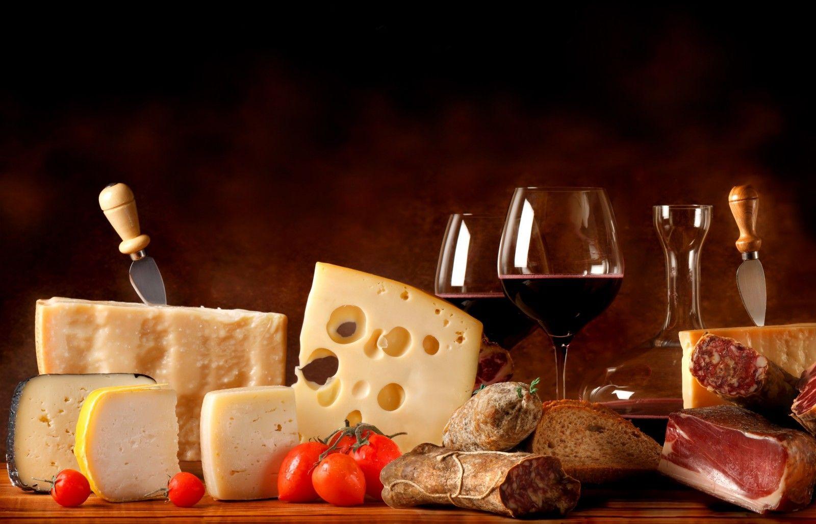 1600x1027 painting, food, bread, meat, cheese, wine, meal, still life, still life photography. Mocah.org HD Desktop Wallpaper