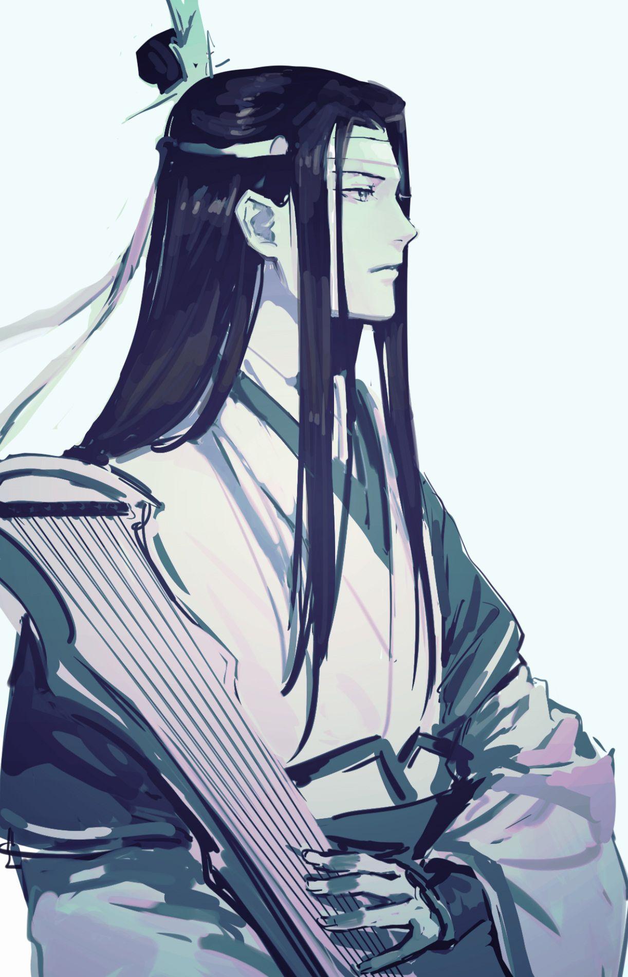 1222x1900 Lan WangJi Dao Zu Shi Anime Image Board