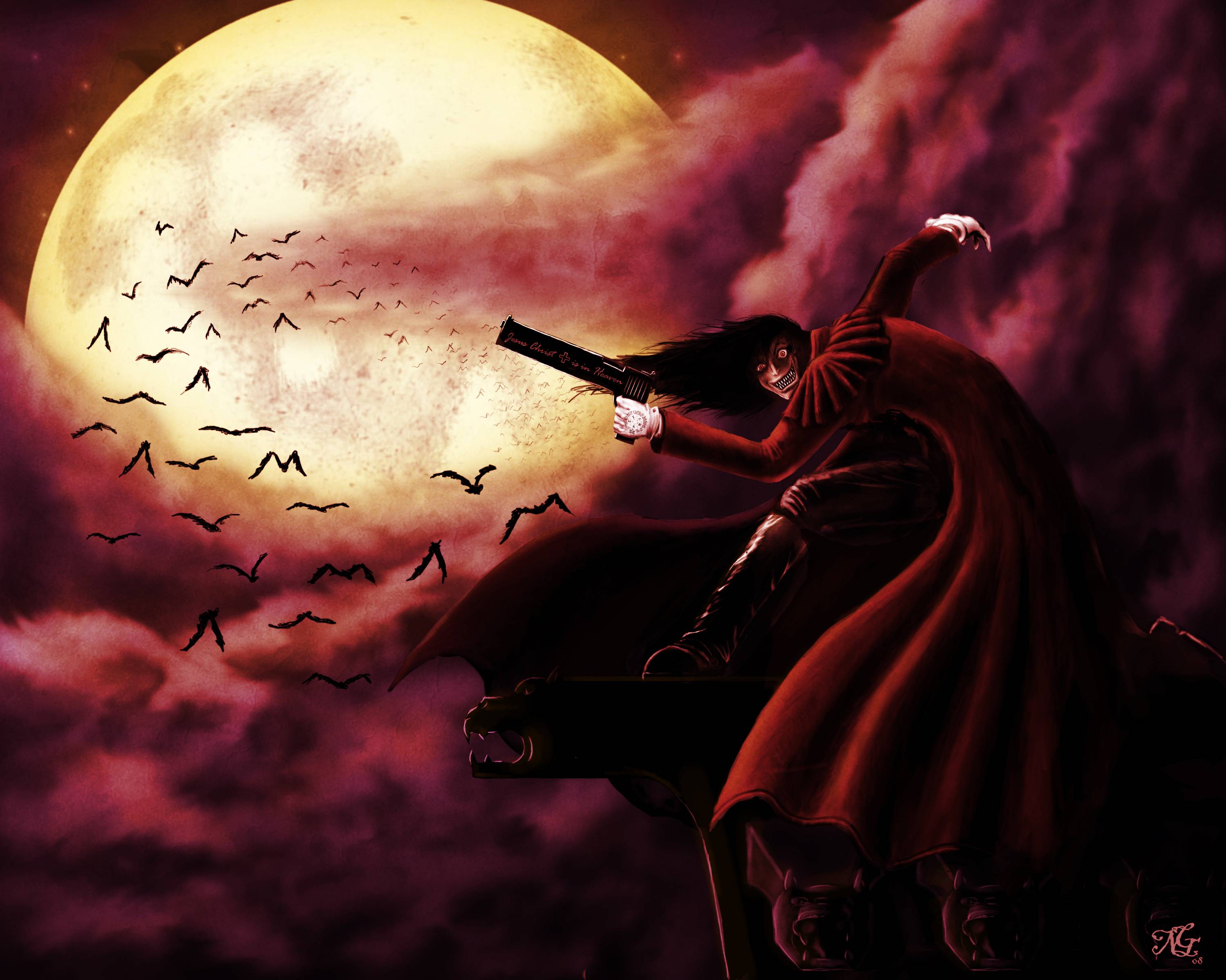 Alucard Hellsing wallpaper by AnthonyPzk - Download on ZEDGE™