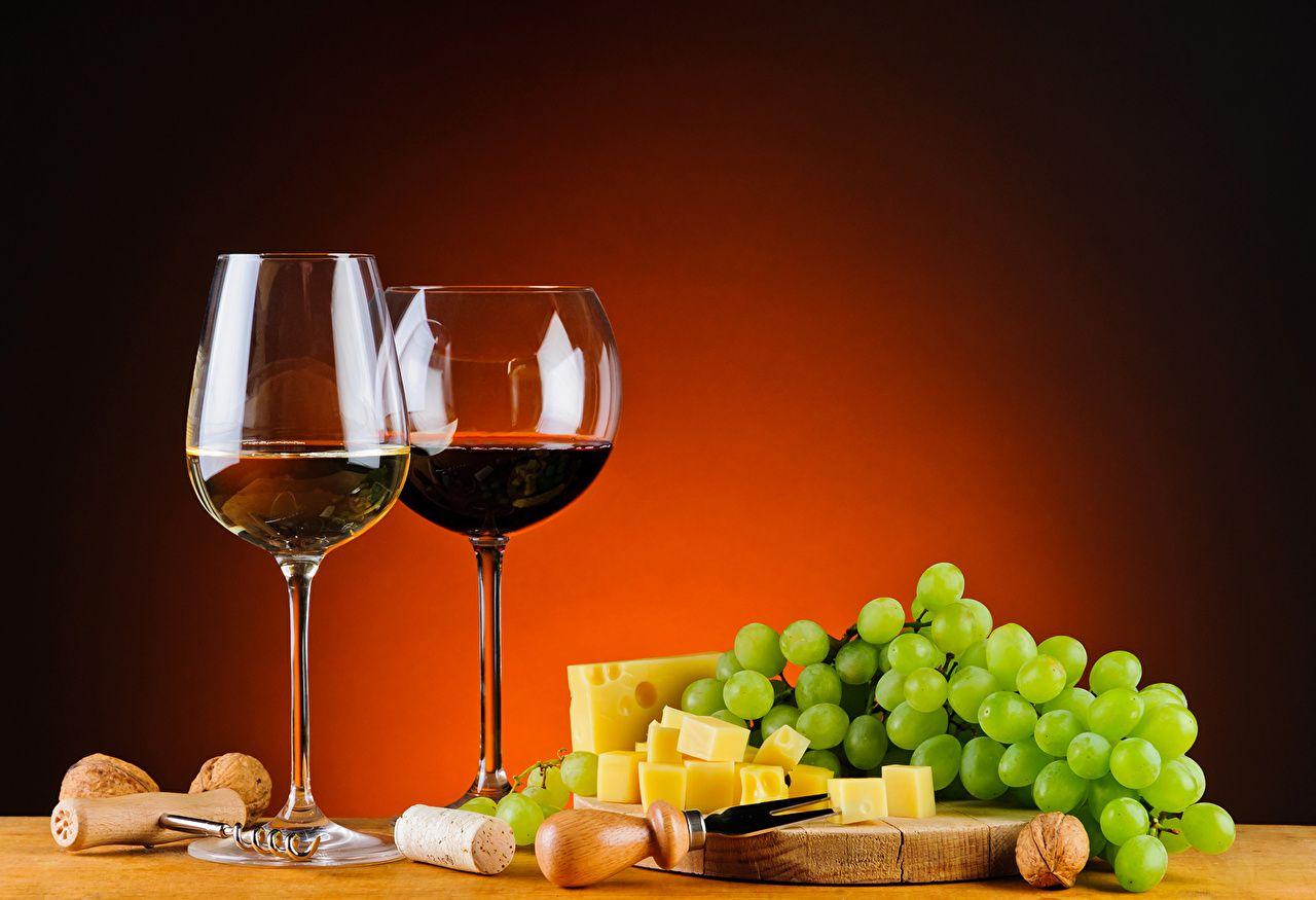1280x875 Image Wine Cheese Grapes Food Stemware Nuts