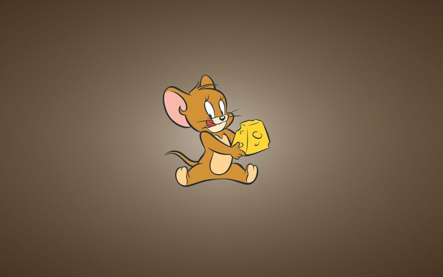 1440x900 tom and jerry, cheese, mouse desktop PC and Mac wallpaper