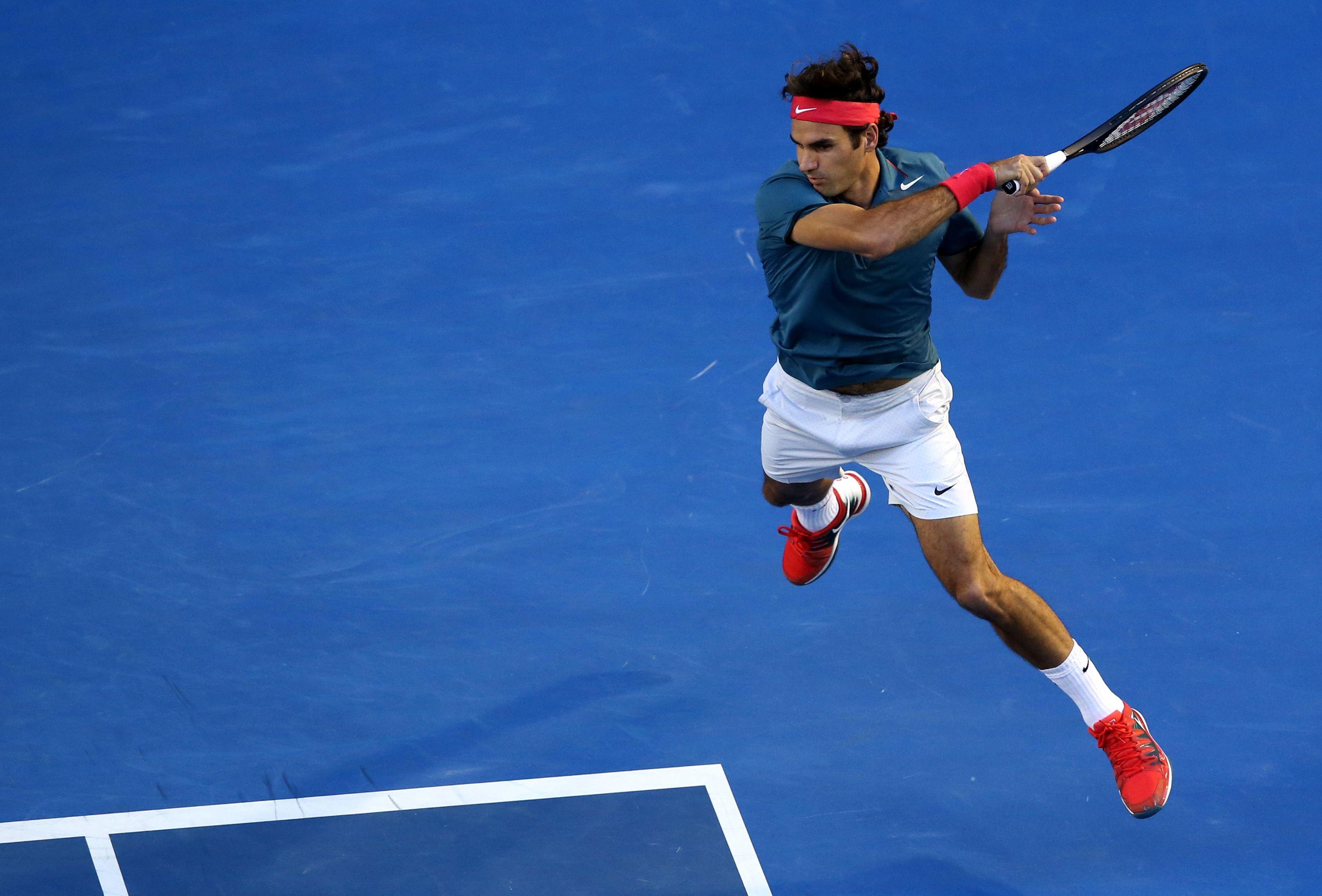 3377x2289 Roger Federer Australian Open Wallpaper