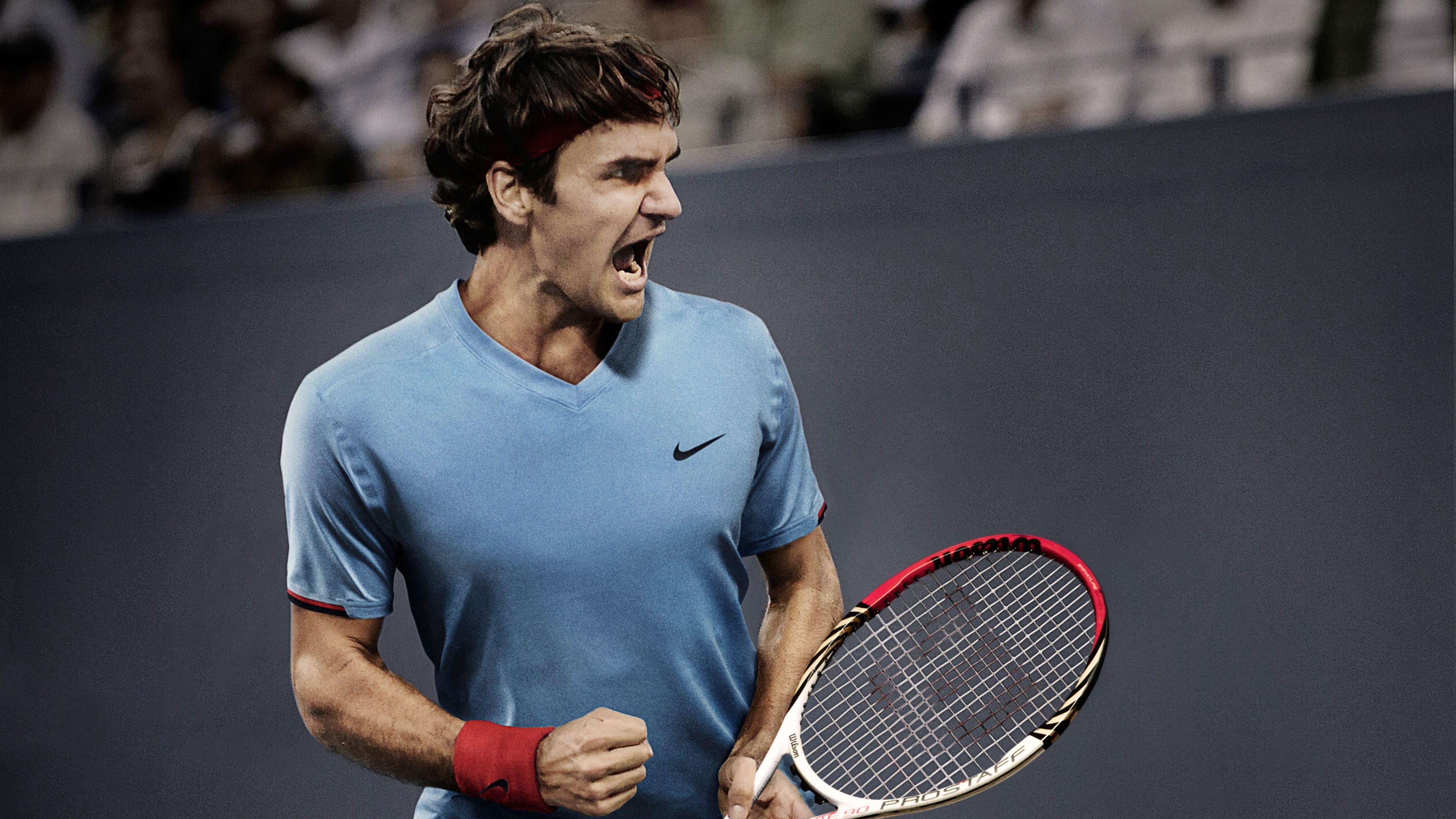 3840x2160 Roger Federer 4K 5K Wallpaper in jpg format for free download
