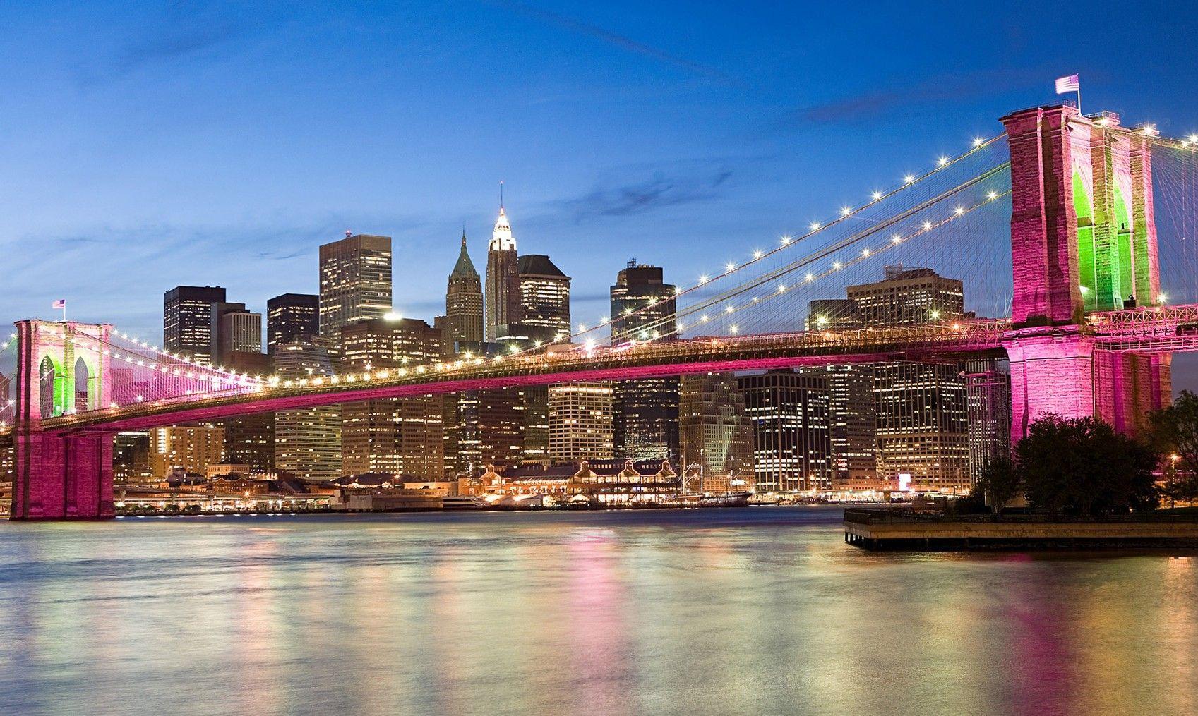 1697x1015 New York Wallpaper, New York HD Image, City Landscape, America, Buildings, Financial District, Huge City, New York Roads, 1697x1015