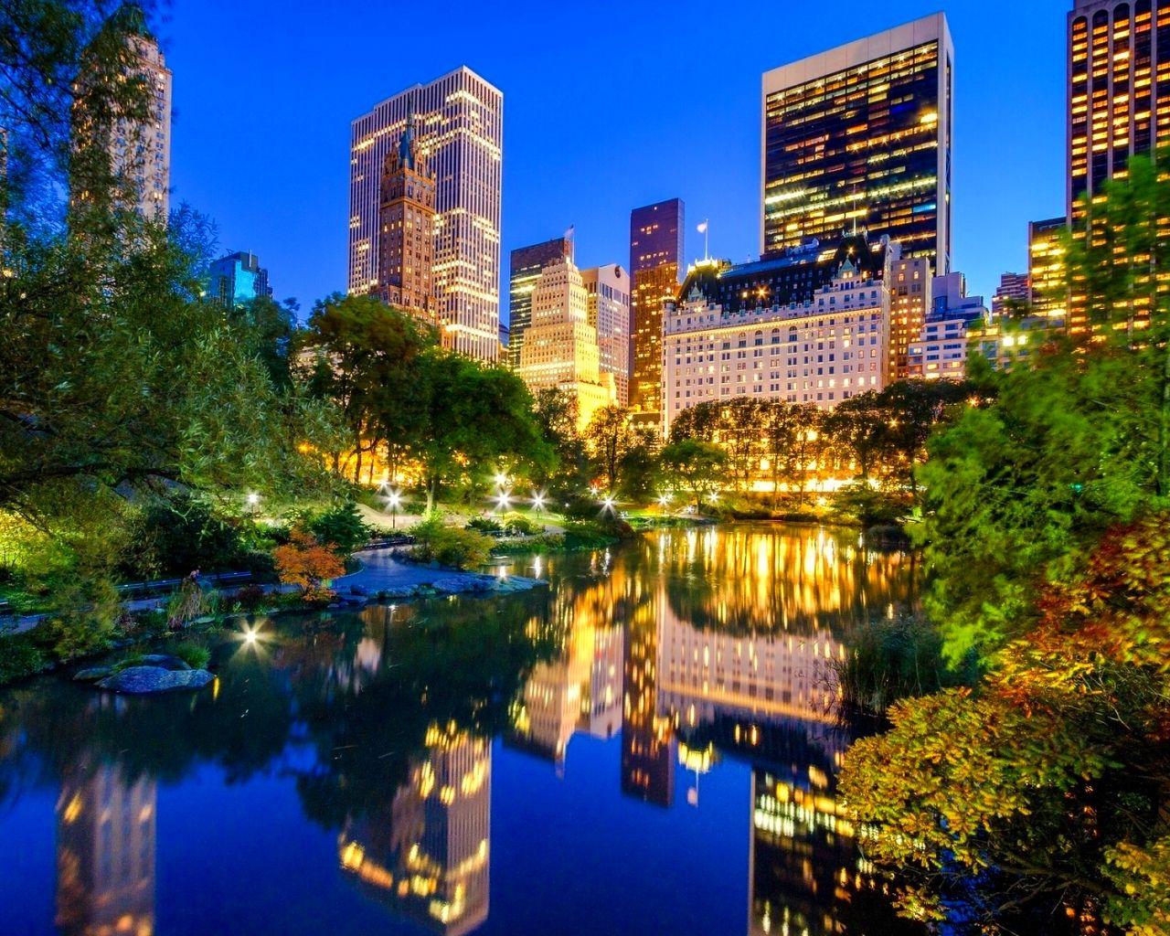 1280x1024 New York City States Of America Wallpaper