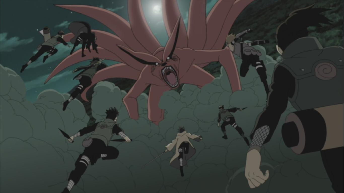 1366x768 Minato and Kushina save Naruto