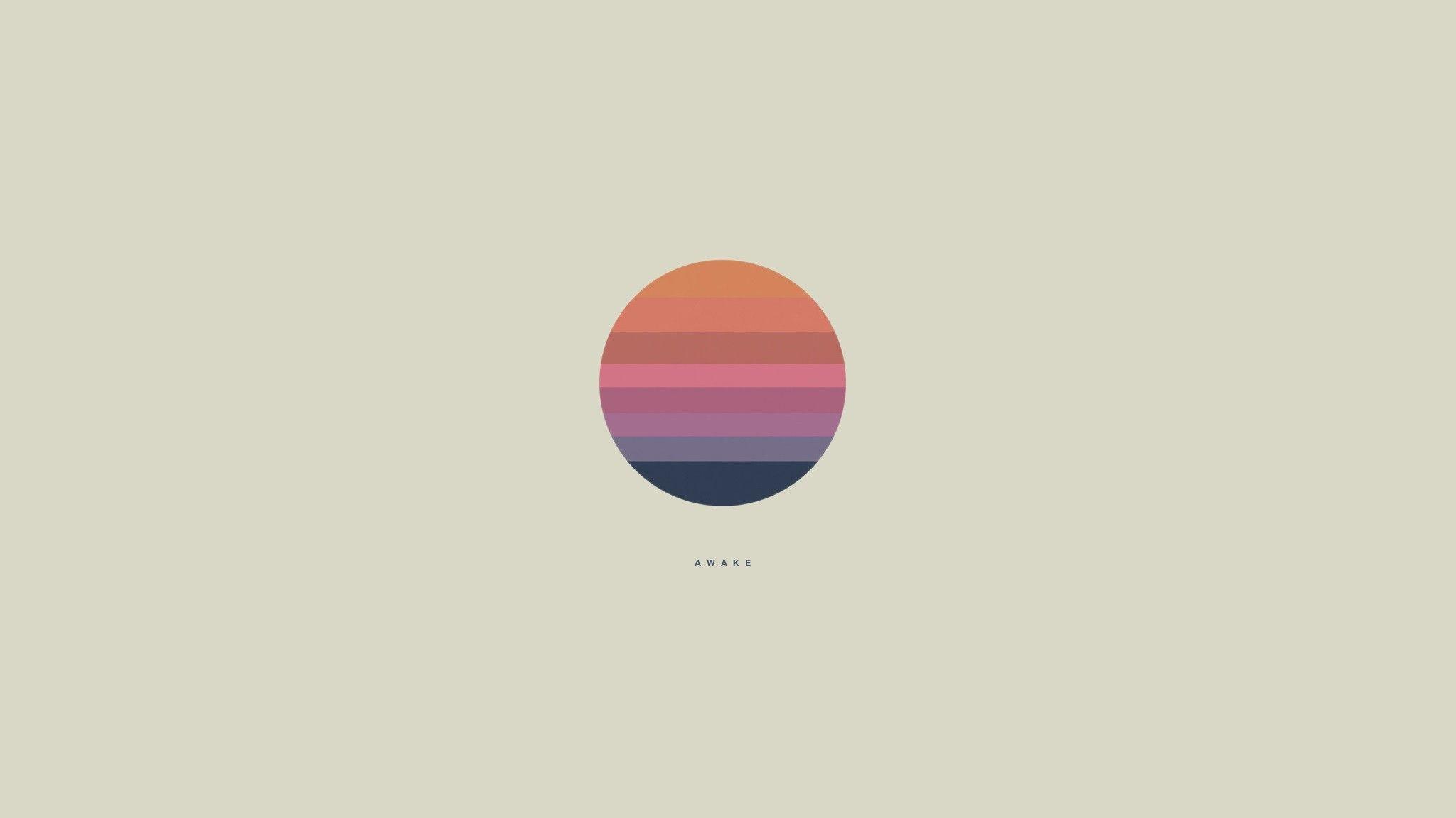 2048x1152 #minimalism, #Tycho, #simple, #digital art, #awake, wallpaper. Mocah.org HD Desktop Wallpaper