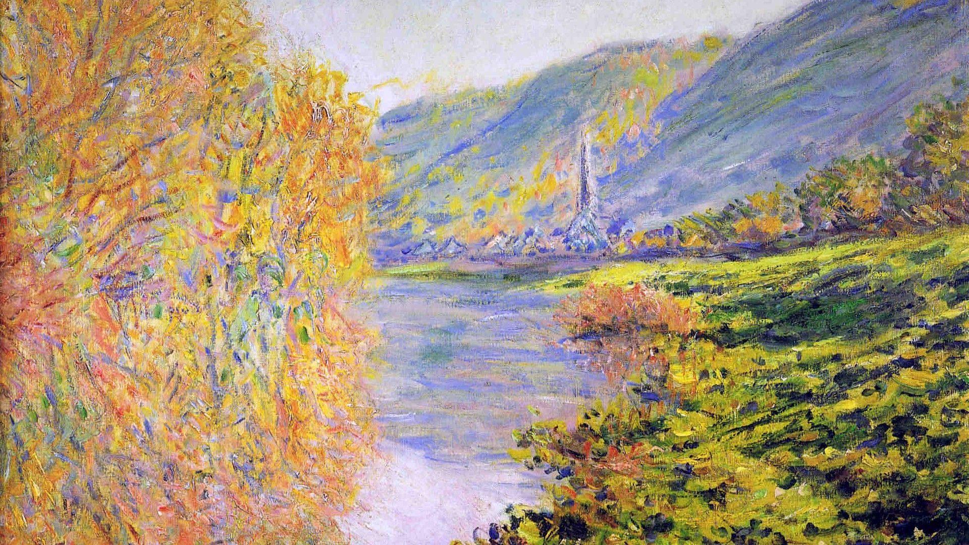 1920x1080 Monet Wallpaper. Monet Wallpaper, Impressionist Monet Wallpaper and Monet Paintings Wallpaper