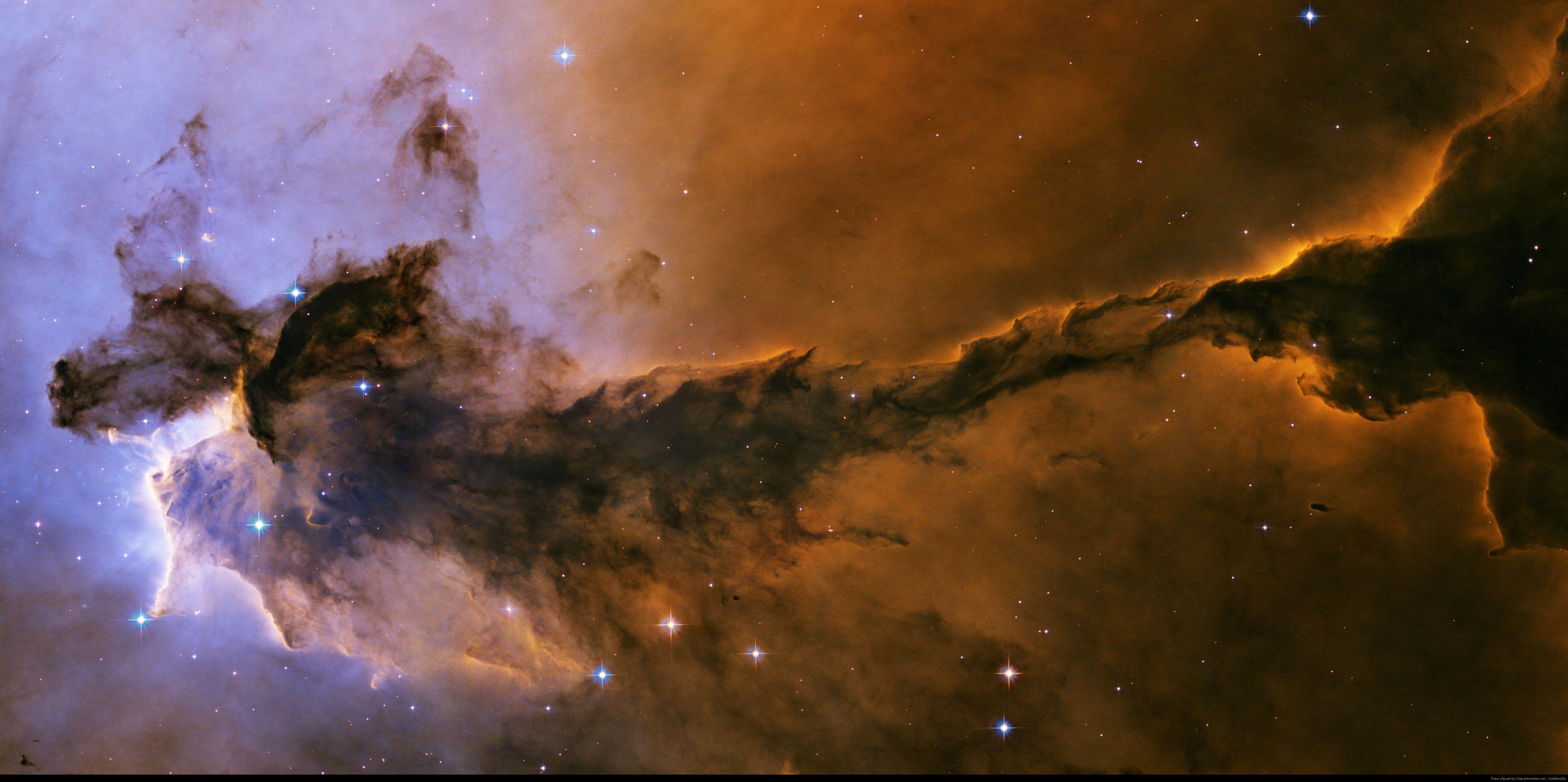 5000x2493 Stellar Spire Eagle Nebula