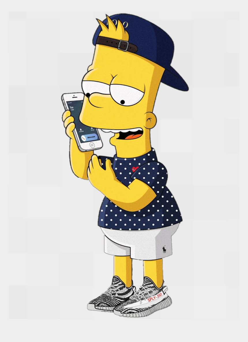 860x1186 bart #simpson #iphone #yeezy #simpsons #rich #supreme Simpson Supreme, Clipart & Cartoons