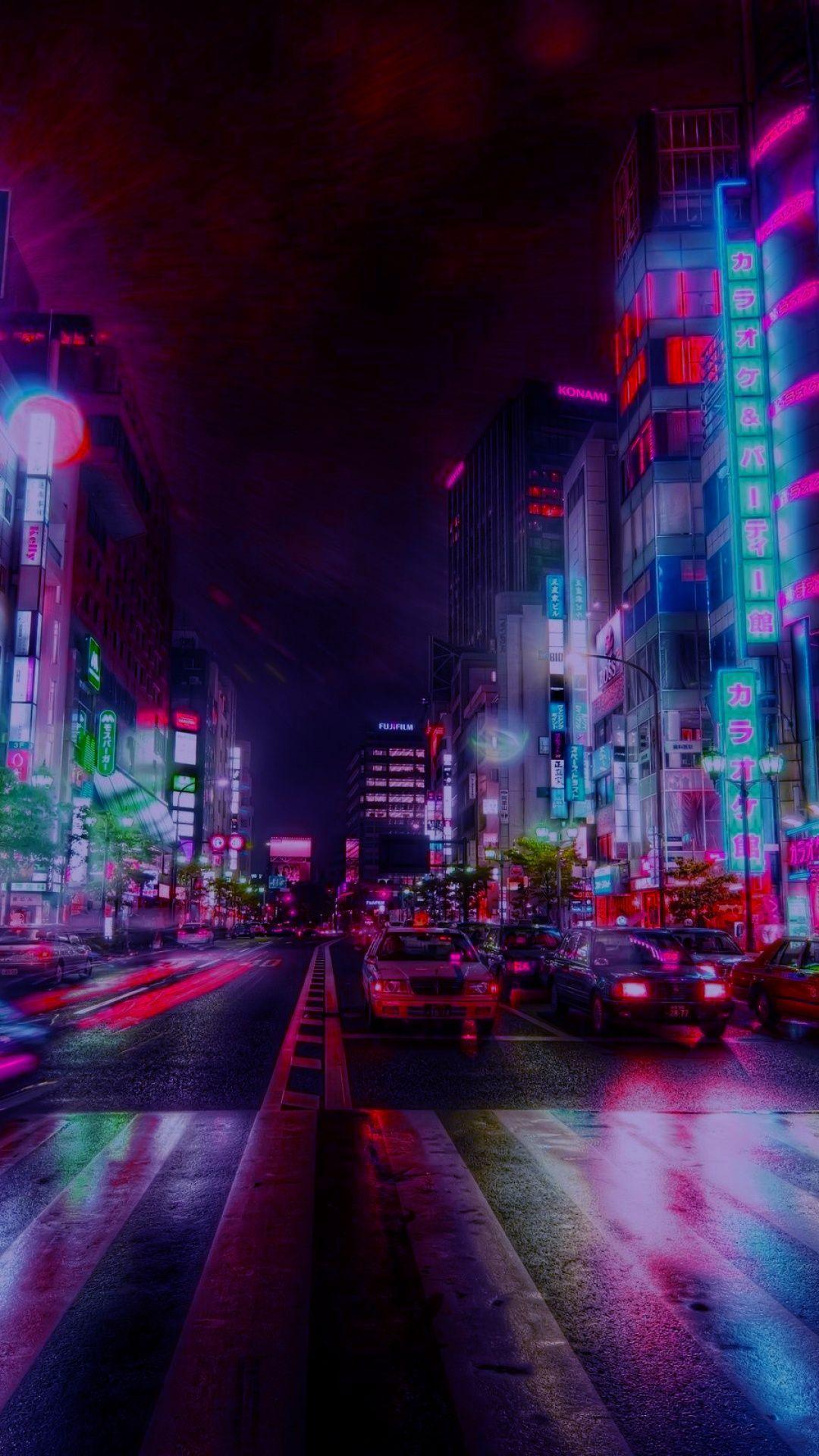1080x1920 Glitch Aesthetic Wallpaper