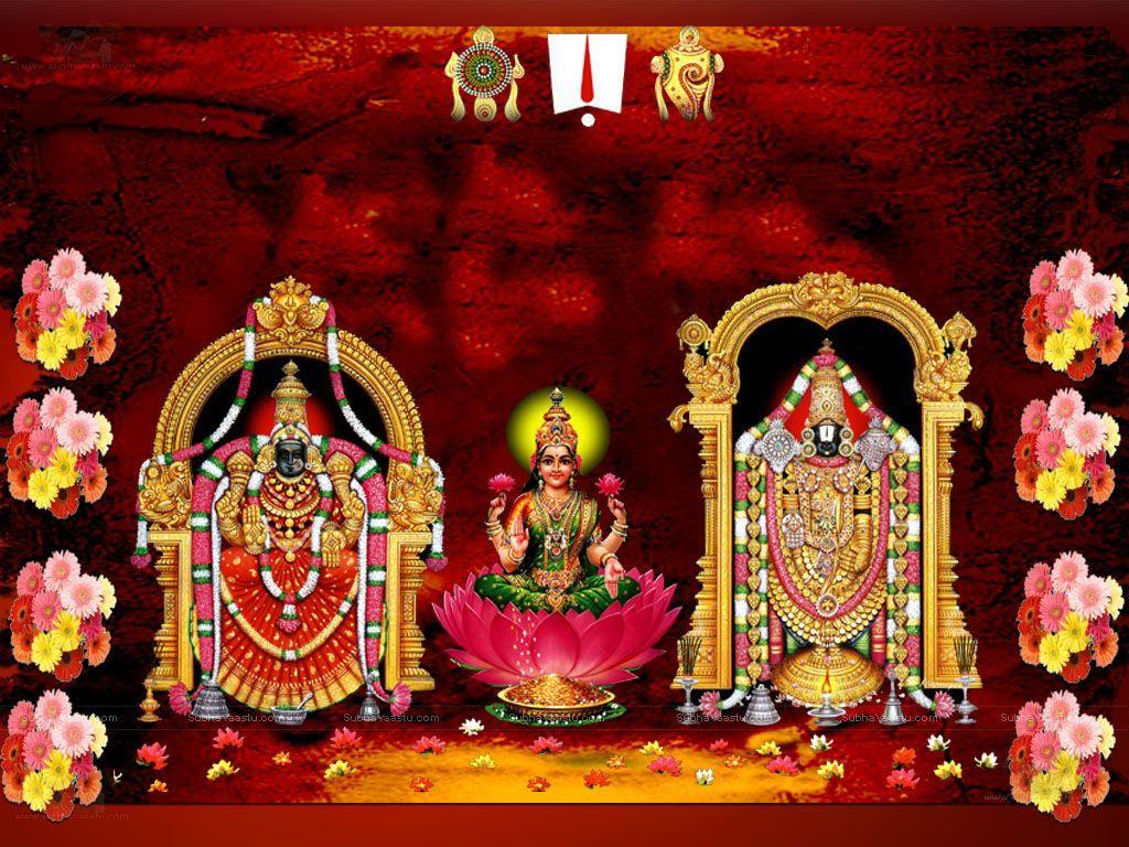 1024x768 Lord Venkateswara Good Morning