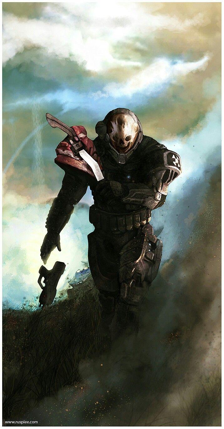 715x1365 Halo Reach: Emile. Halo reach, Halo spartan, Halo armor