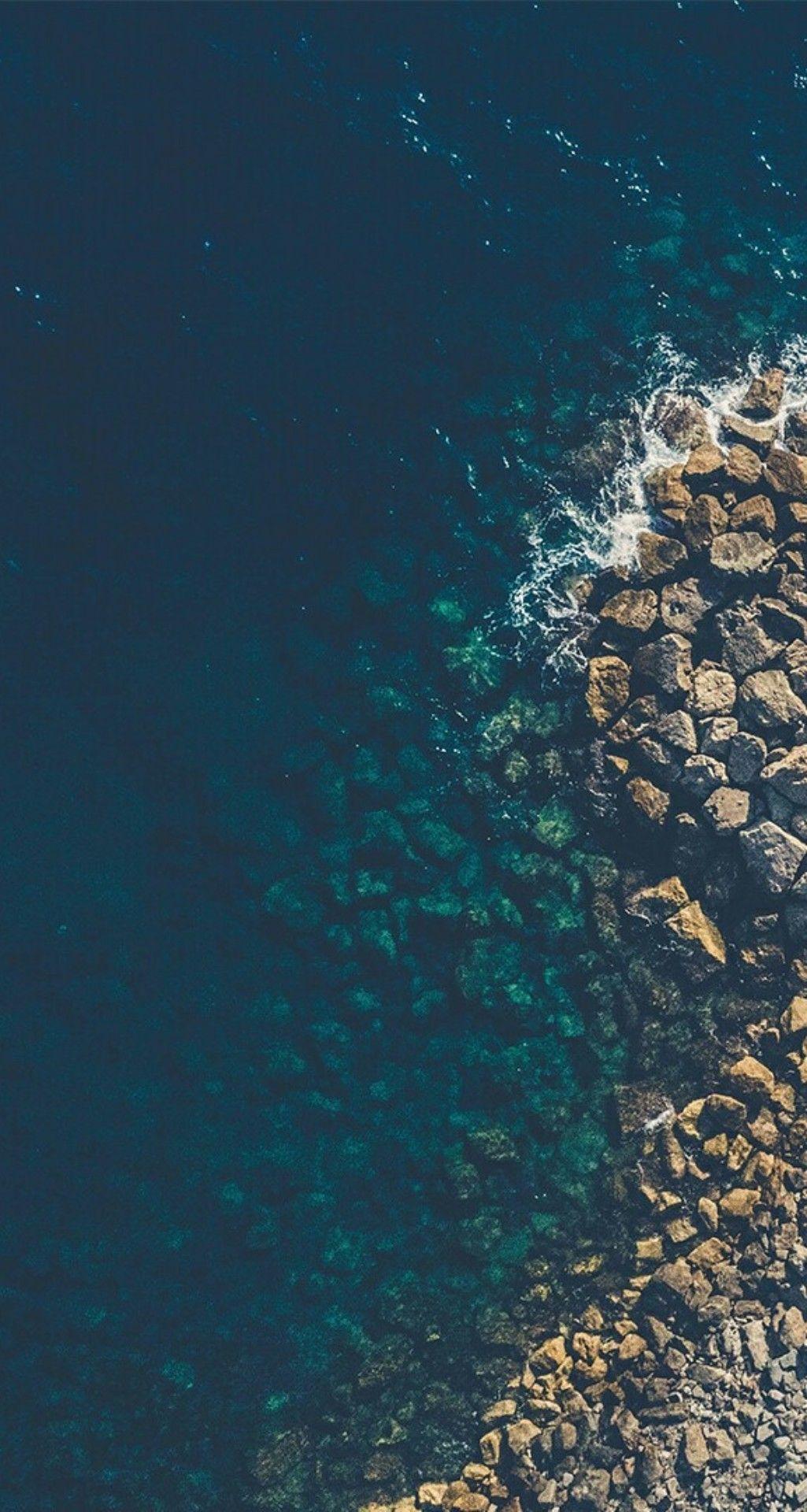 1025x1920 ocean #blue #brown #oceanphotography,. iPhone wallpaper landscape, iPhone wallpaper ocean, Nature wallpaper