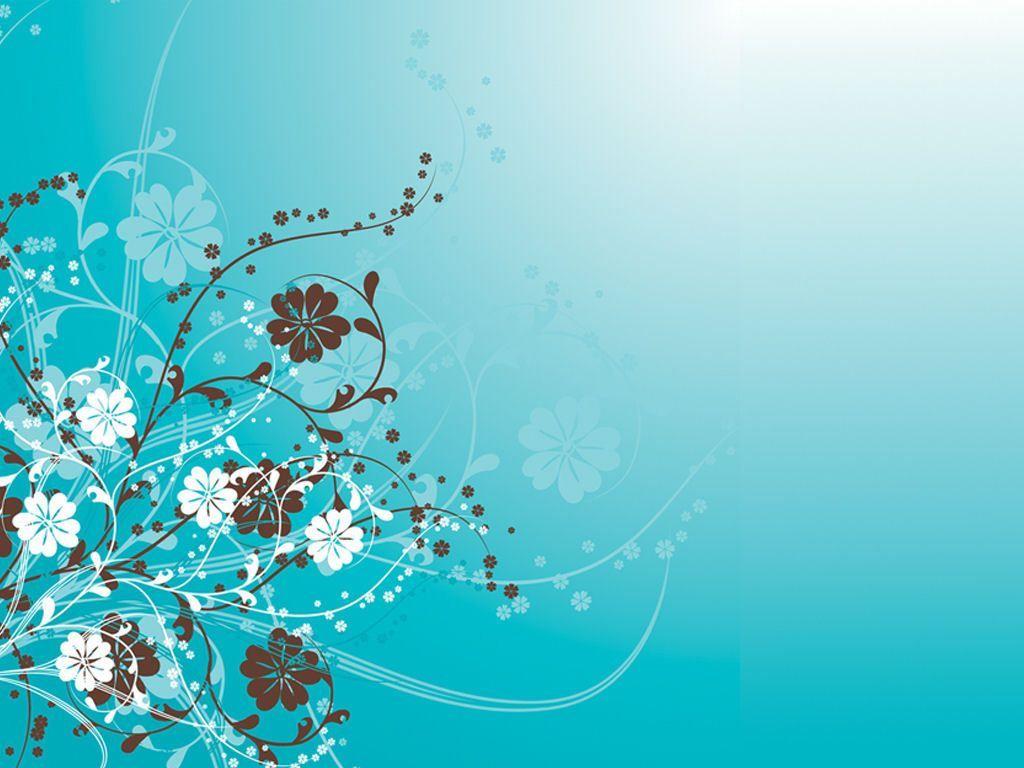 1024x768 Happy Blue Brown Floral Wallpaper and Picture. Imageize: 133 kilobyte. Blue background wallpaper, Blue floral wallpaper, Floral wallpaper