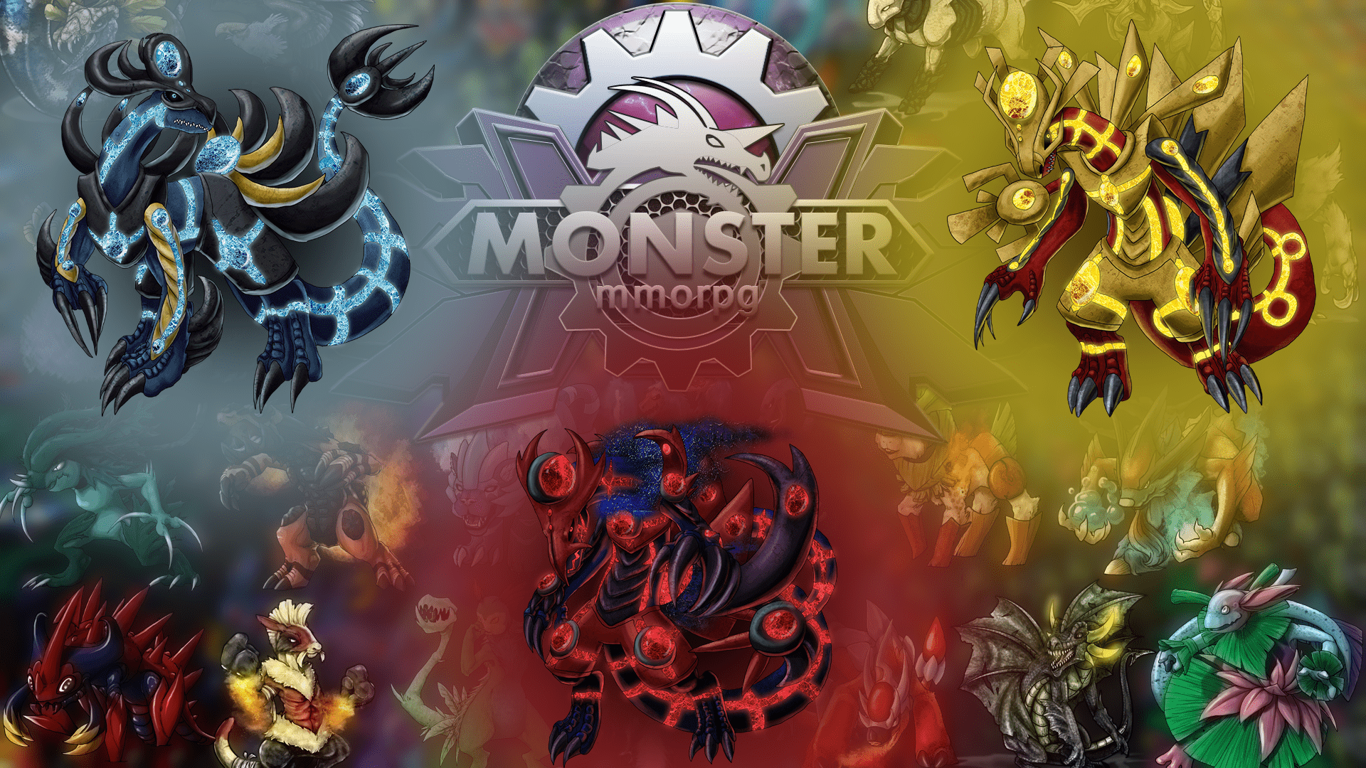 1920x1080 Free Browser Based Game Monster MMORPG Wallpaper Play This game MMORPG Pokemon Style Online Browser Game Wallpaper