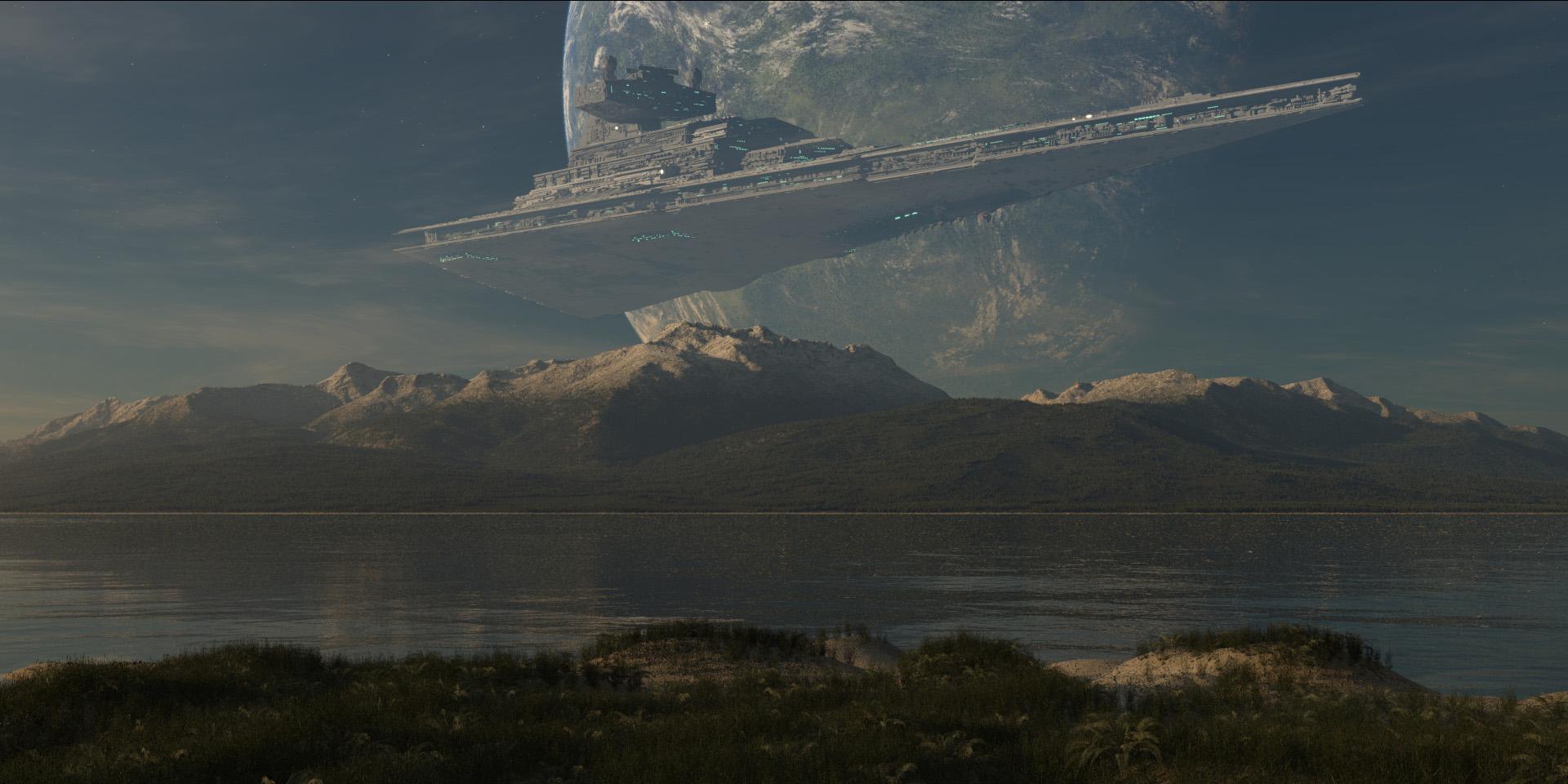 star wars scenery background