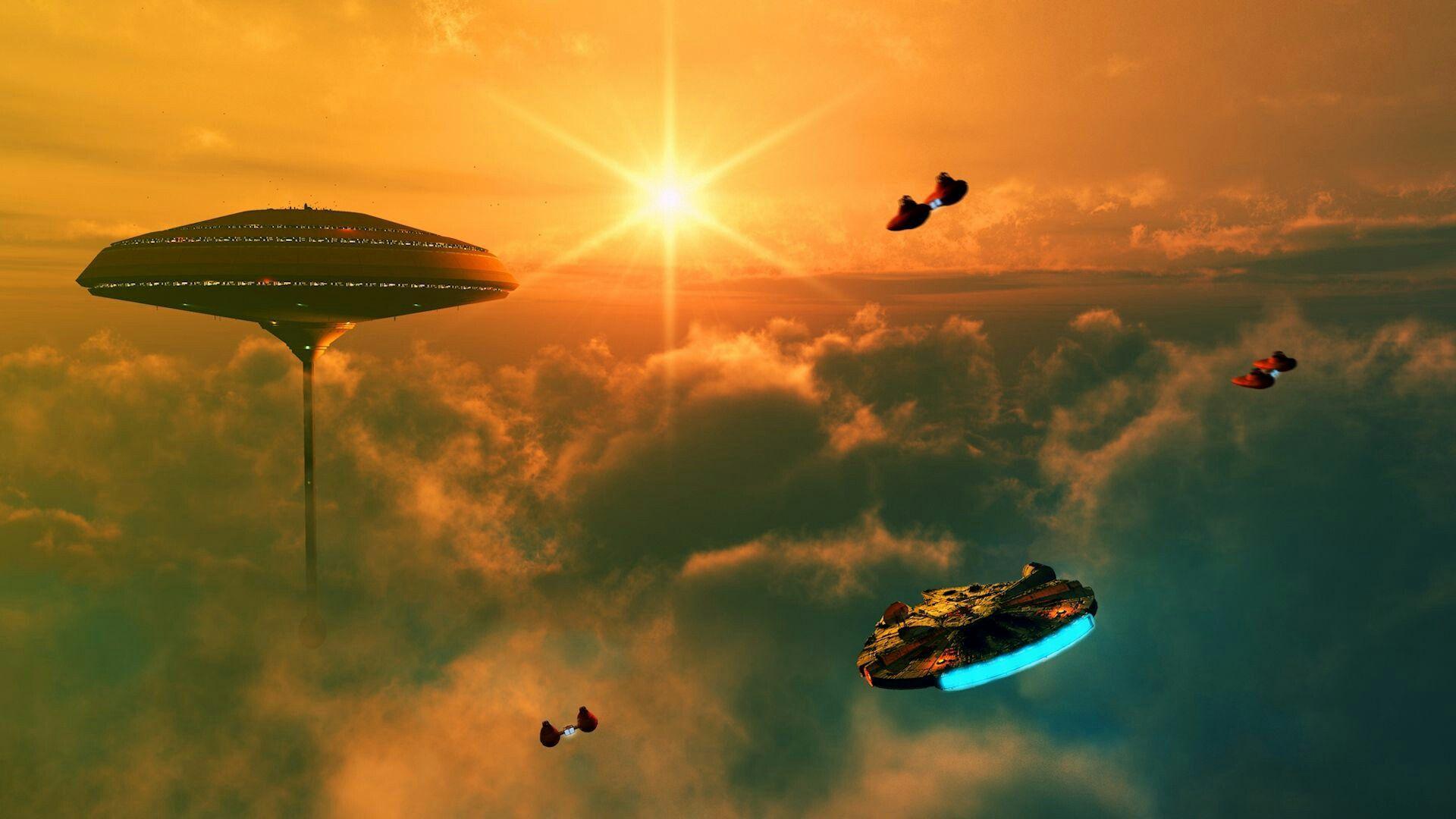 1920x1080 Star wars scenery. Star wars wallpaper, Cloud city, Star wars