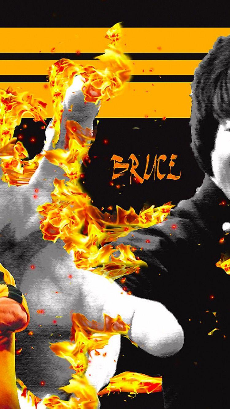 750x1334 Bruce Lee HD Wallpaper iPhone 6 / 6S