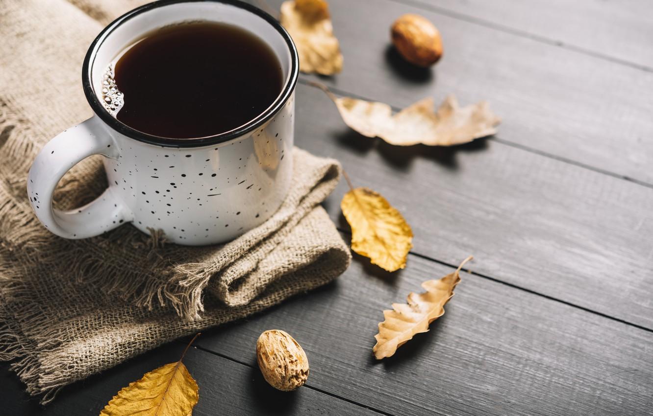 1332x850 Vintage Fall Coffee Wallpaper
