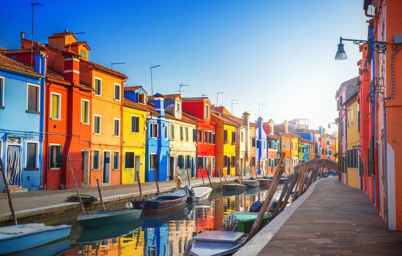 1332x850 Wallpaper city, the city, street, boats, Italy, Venice, channel, Italy, panorama, Europe, view, Venice, cityscape, travel, canal image for desktop, section город