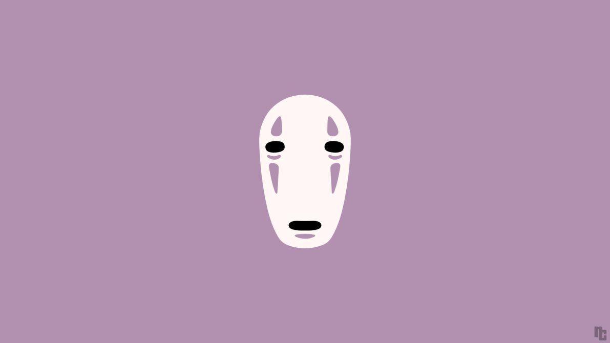 1191x670 Minimalist Wallpaper. No Face. Spirited Away. Spirited away wallpaper, Minimalist wallpaper, Cute desktop wallpaper