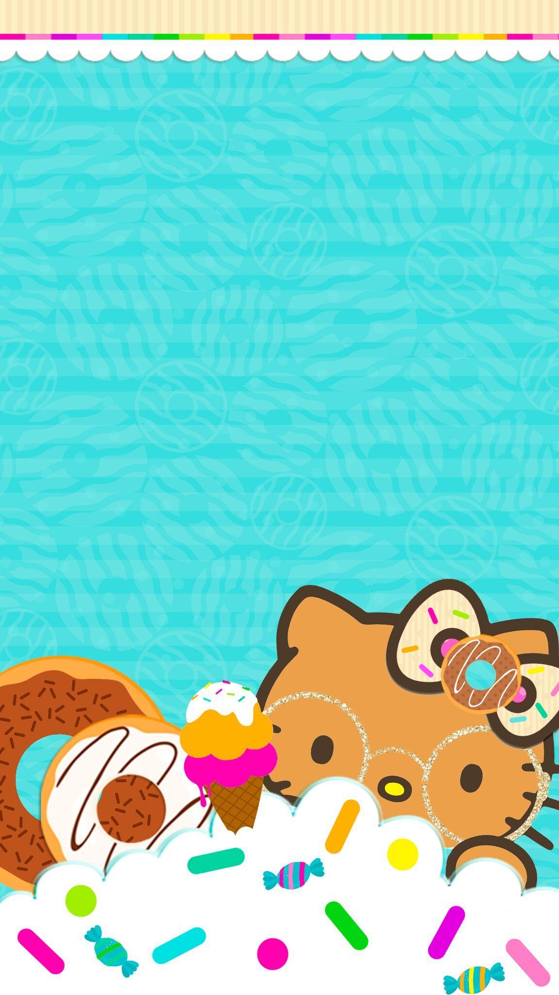 1152x2048 iPhone Wall: Yummy tjn. Hello Kitty. Hello kitty