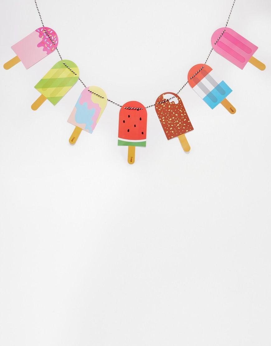 870x1110 Image 2 of Doiy Yummy Popsicle Bunting. Inspirations