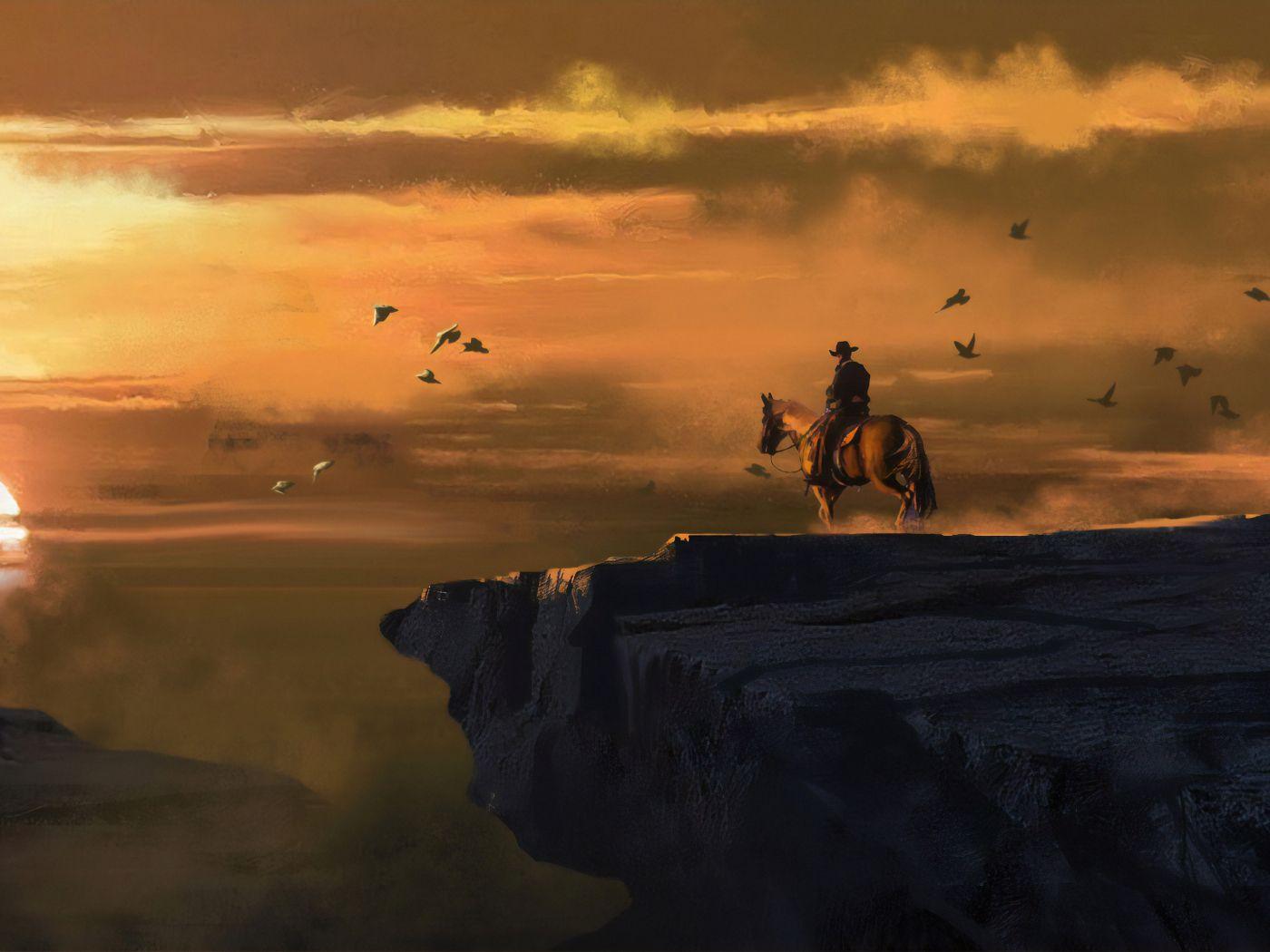 1400x1050 4k Landscape From Red Dead Redemption 1400x1050 Resolution Wallpaper, HD Nature 4K Wallpaper, Image, Photo and Background