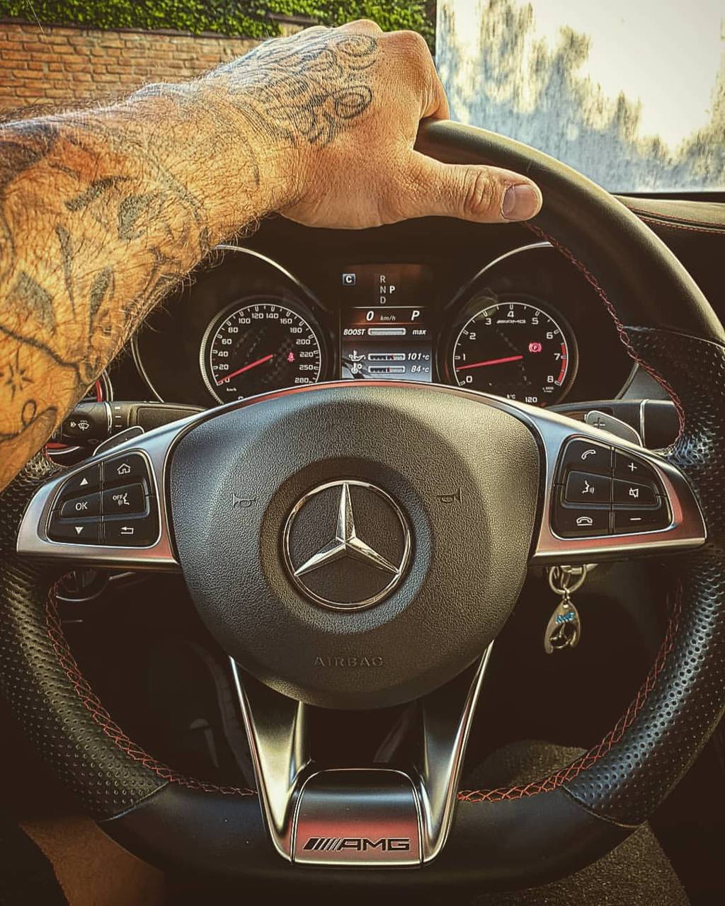 1024x1280 Mercedes interior wallpaper