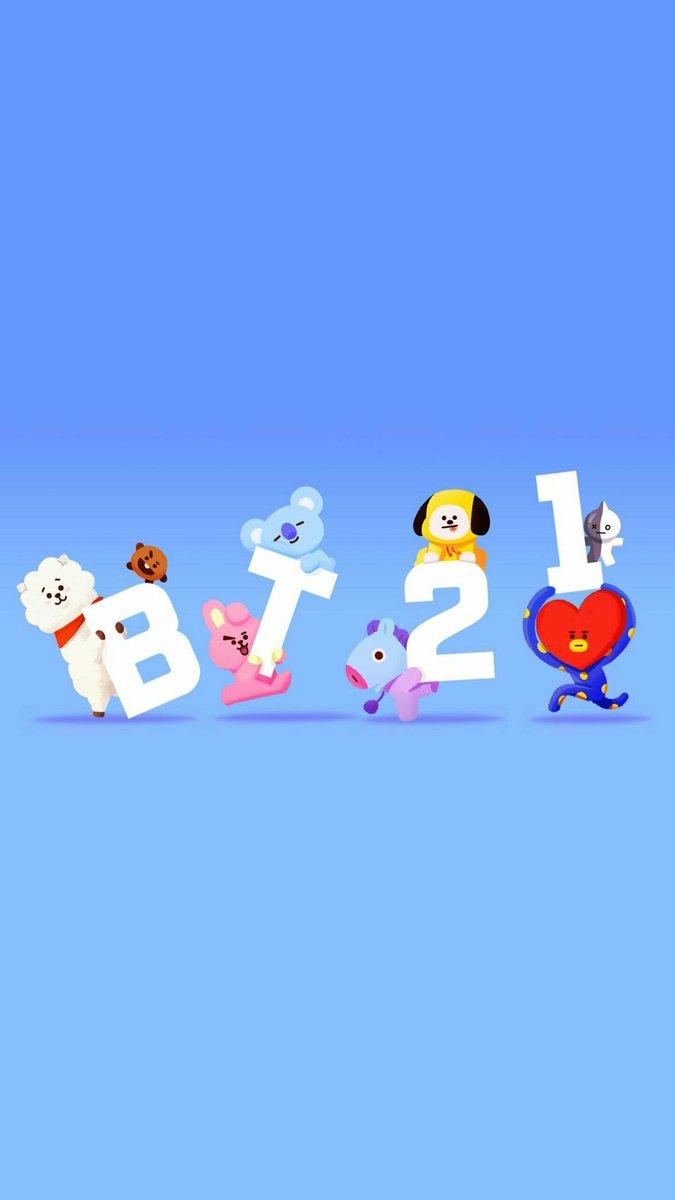 675x1200 BTS BT21 Wallpaper