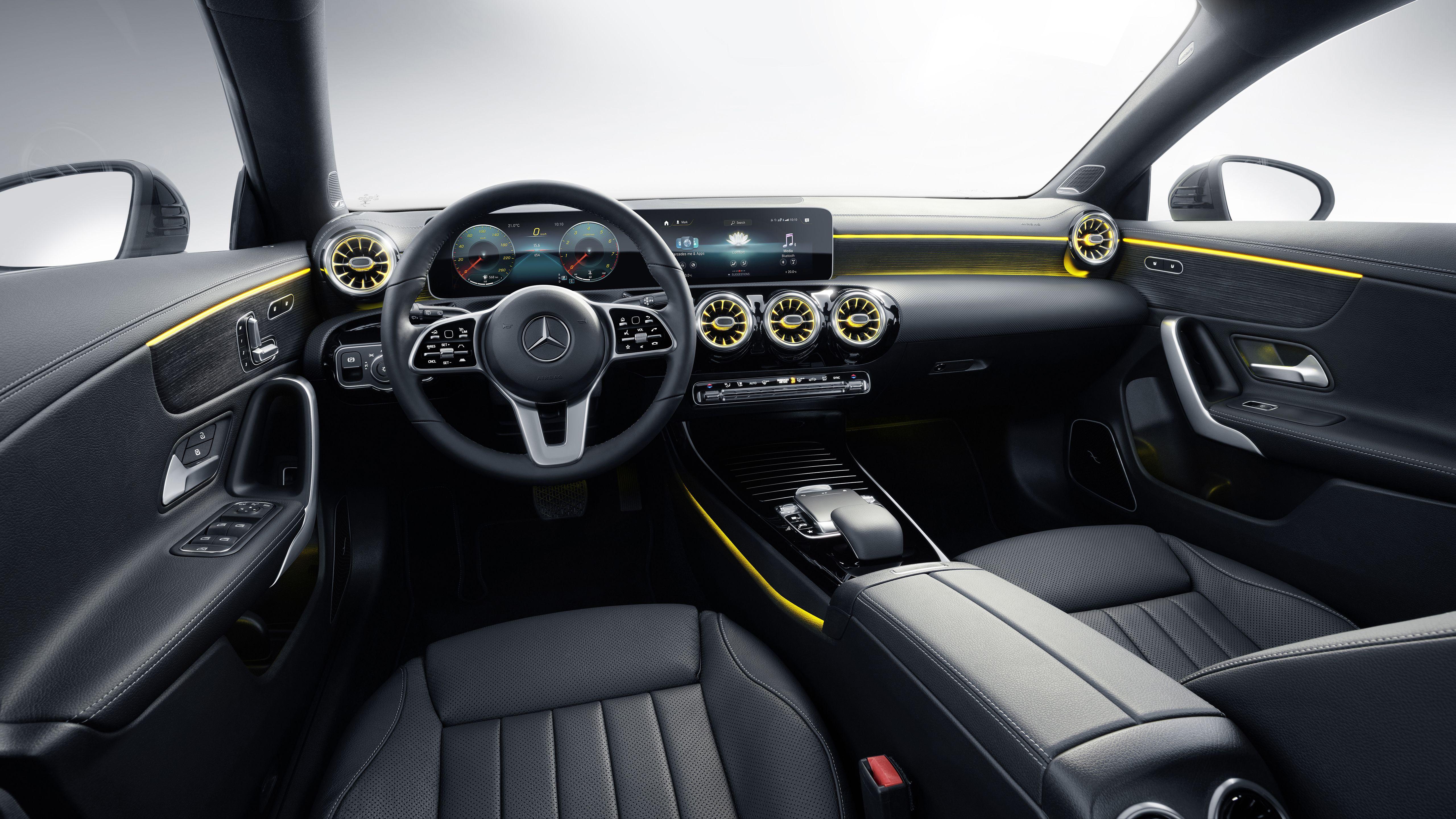 5120x2880 Mercedes Benz CLA Klasse Shooting Brake 2019 5K Interior Wallpaper. HD Car Wallpaper
