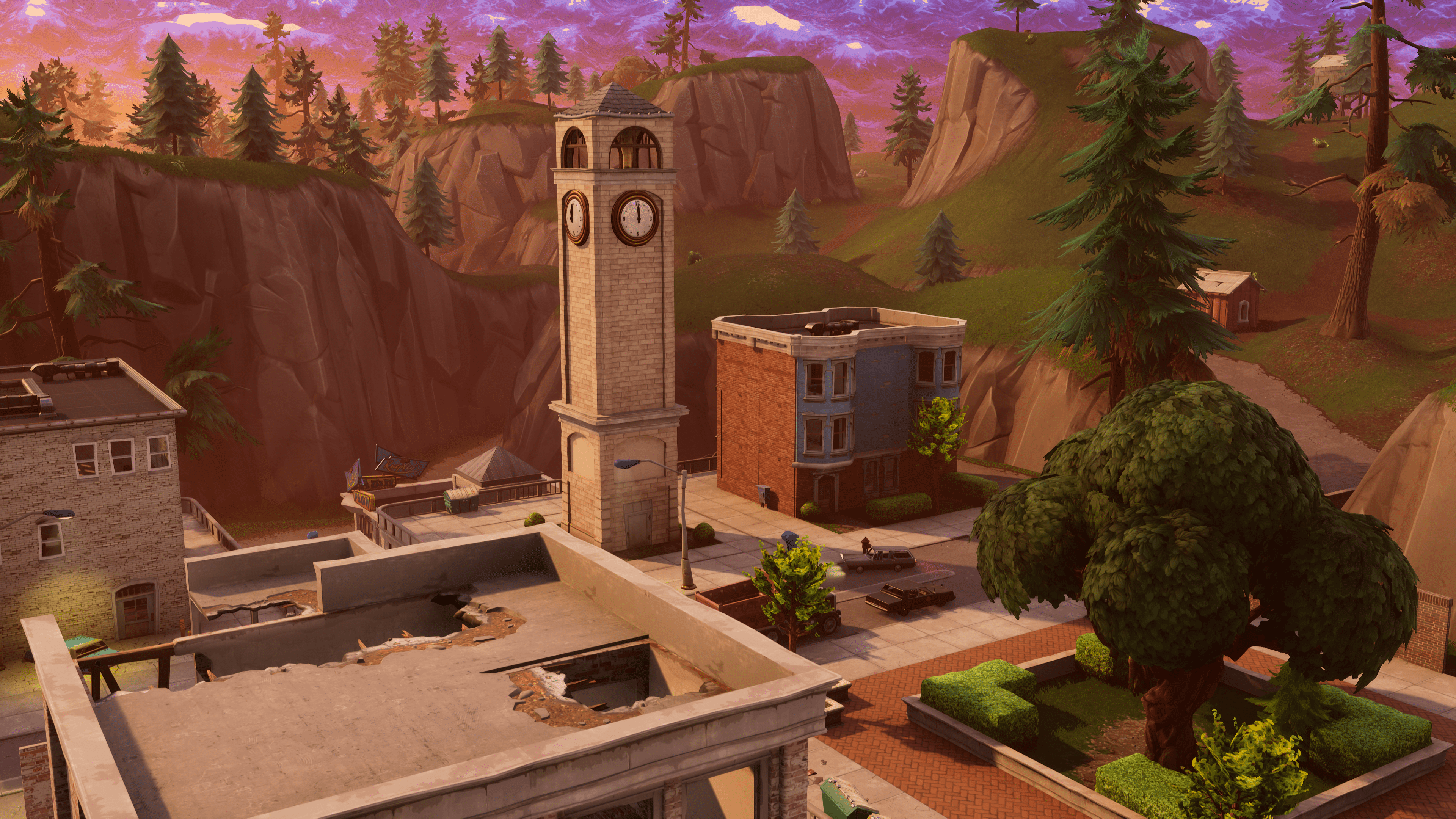 Fortnite 4k Background Tilted Towers Tilted Towers Wallpapers Top Free Tilted Towers Backgrounds Wallpaperaccess