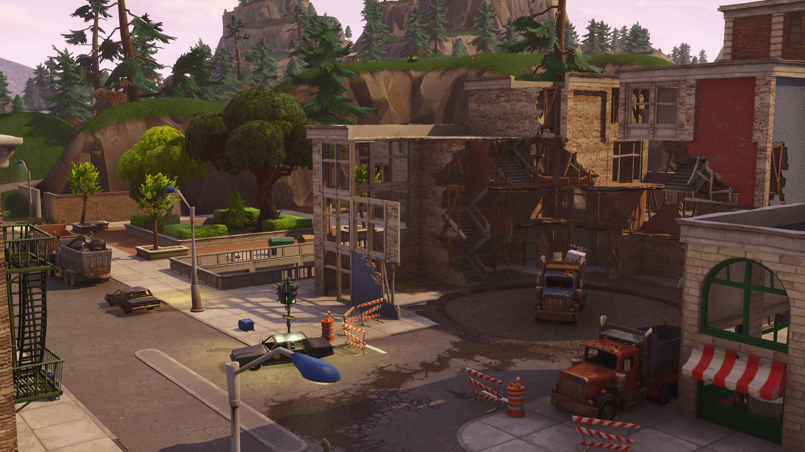 2560x1440 Fortnite Tilted Towers Wallpaper. Fortnite Cheat Providers