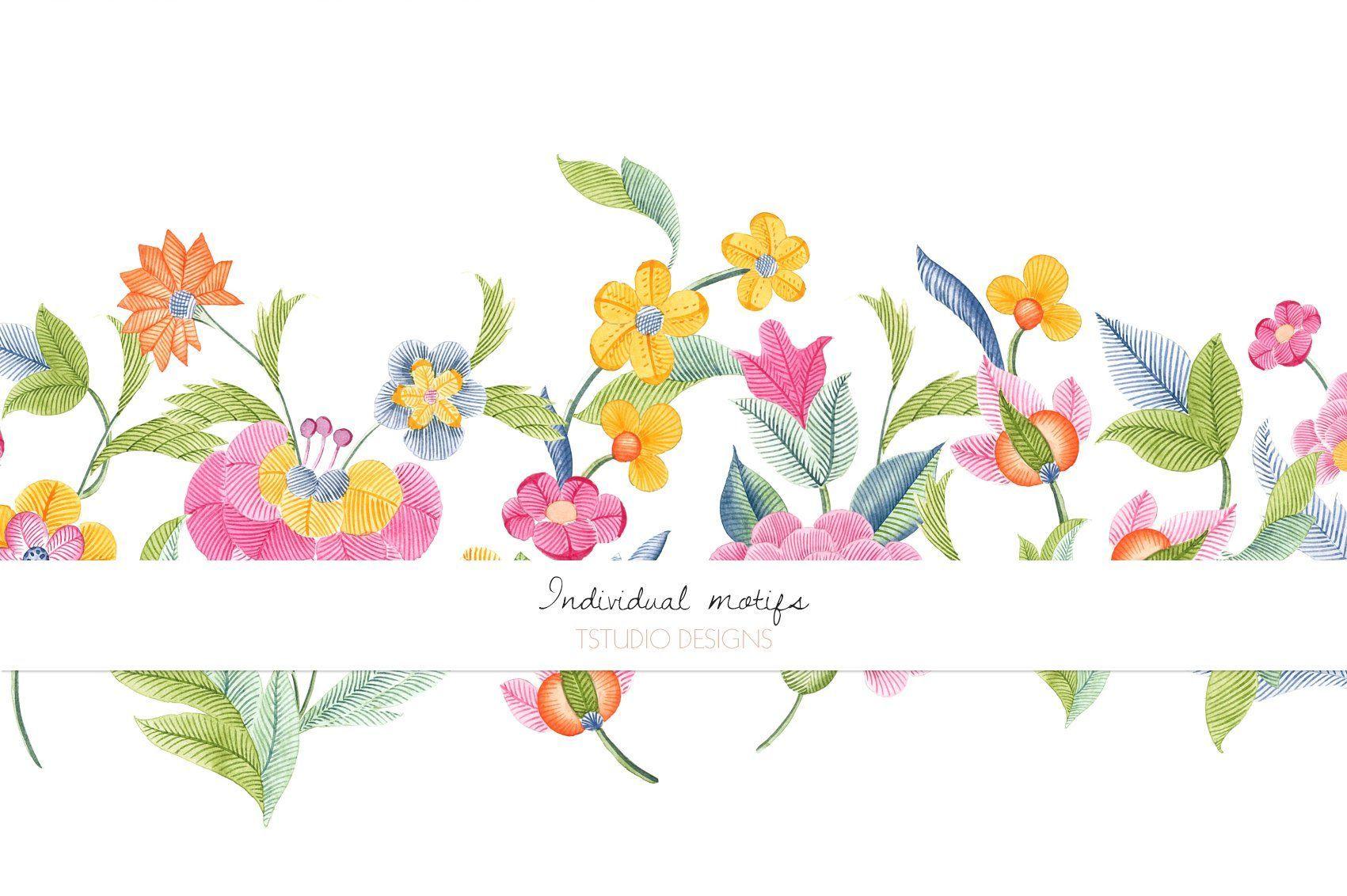 1701x1132 Ikigai, Watercolor Seamless Pattern!. Watercolor pattern, Seamless patterns, Pattern illustration