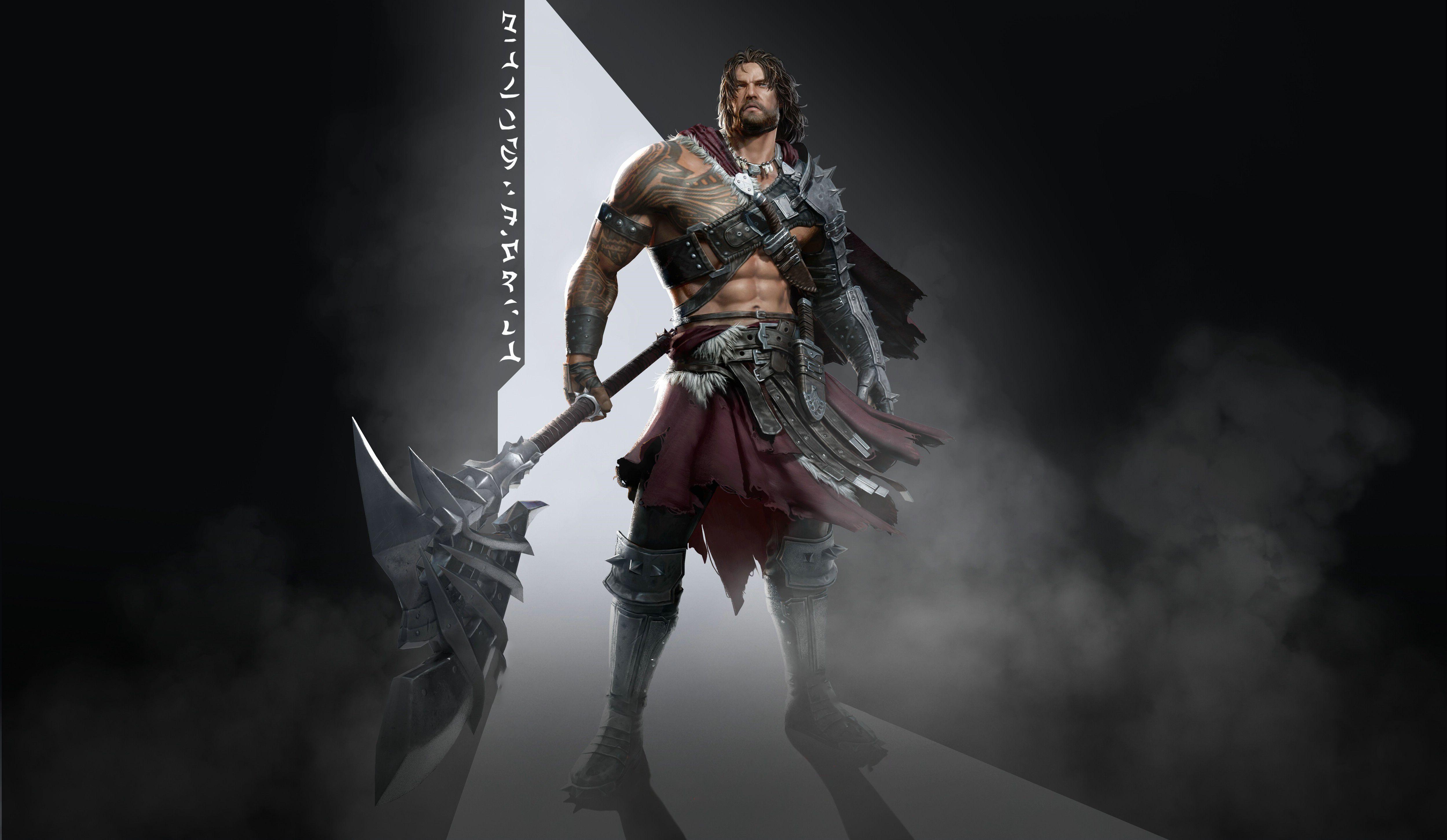 5000x2903 Berserker Hector Darkness Rises Wallpaper, HD Games 4K Wallpaper, Image, Photo and Background