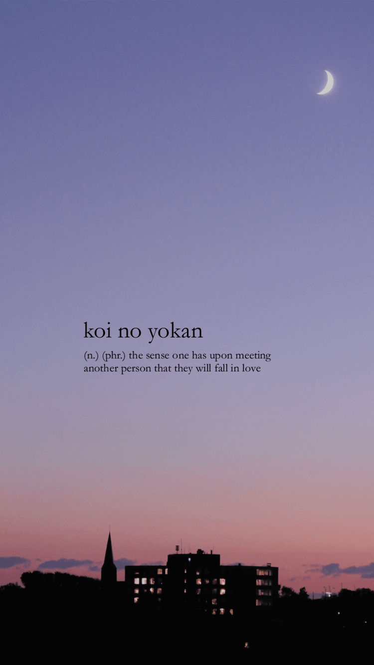 750x1334 Japanese Aesthetic Quote Wallpaper