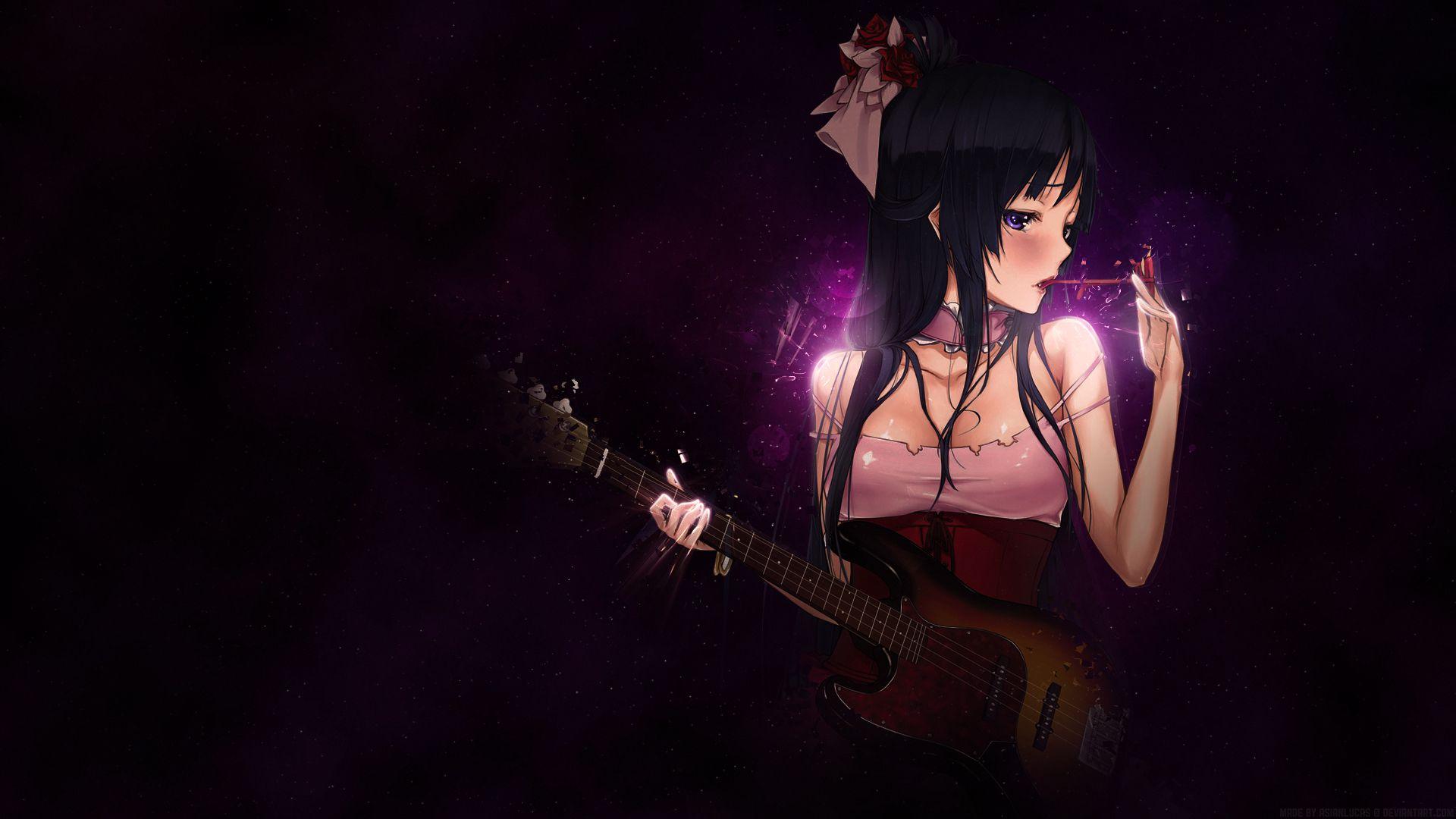 1920x1080 K ON Akiyama Mio Wallpaper [1920x1080]