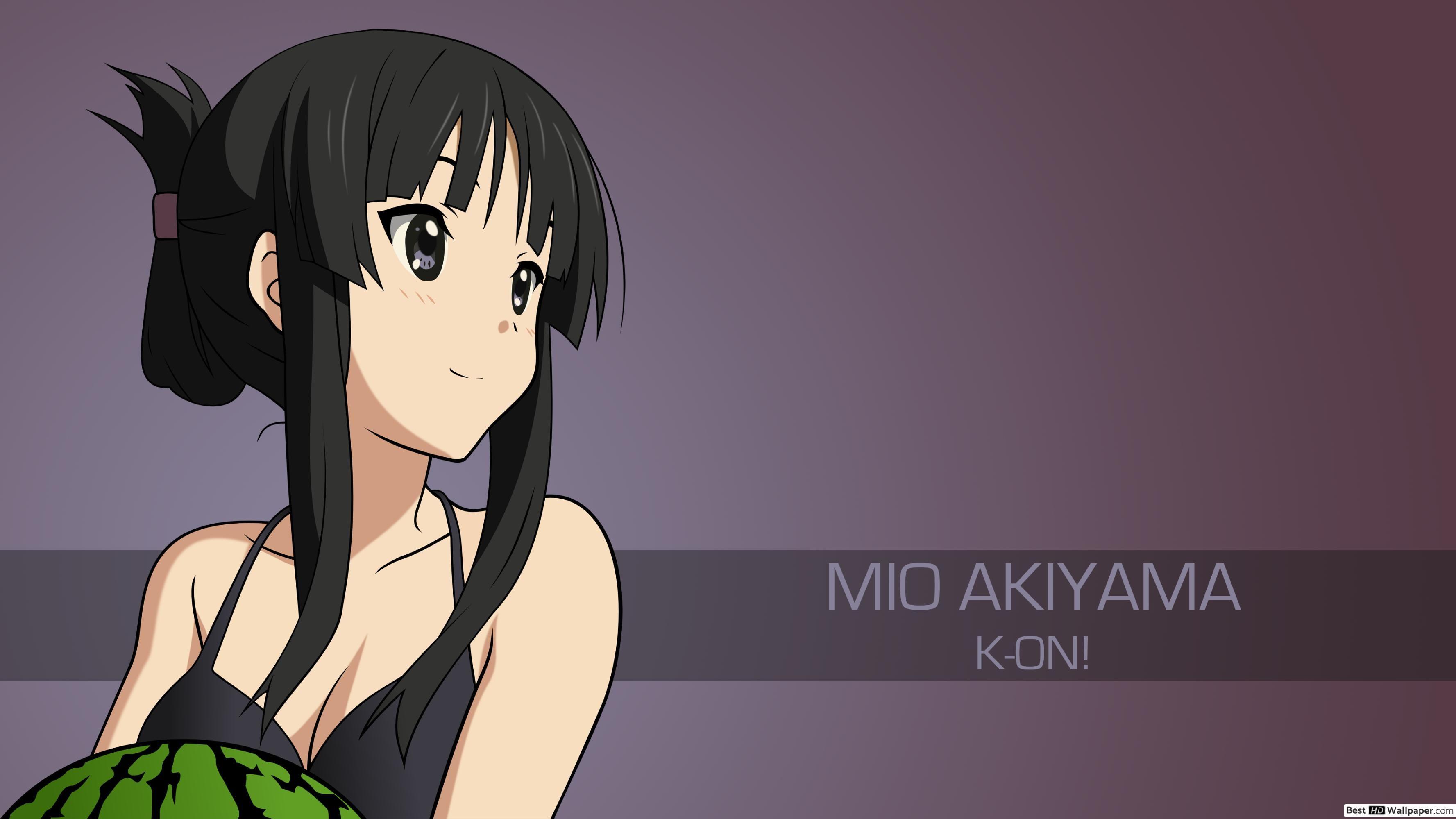 3554x1999 Mio Akiyama (K On!) HD Wallpaper Download