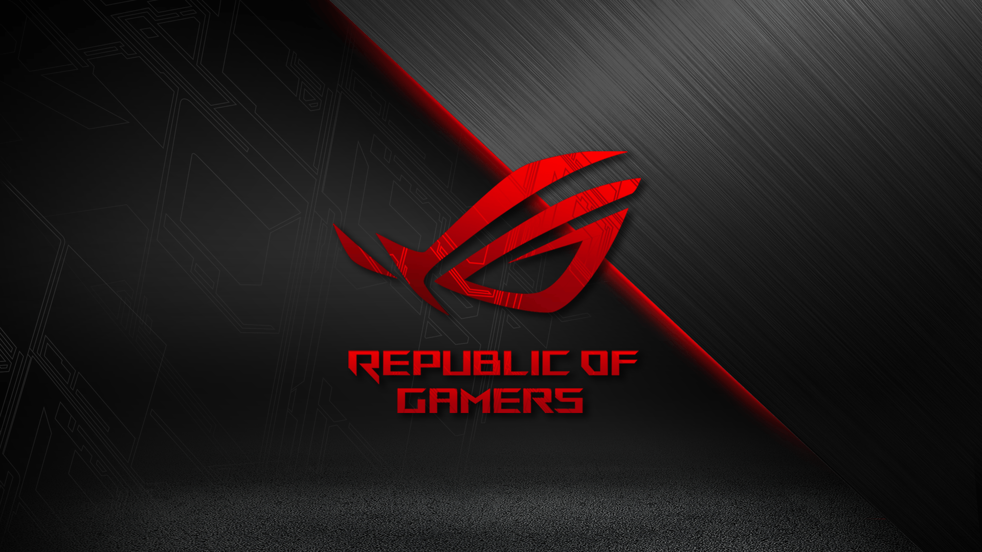  A red and black logo of Asus ROG AI Innovation 2024.