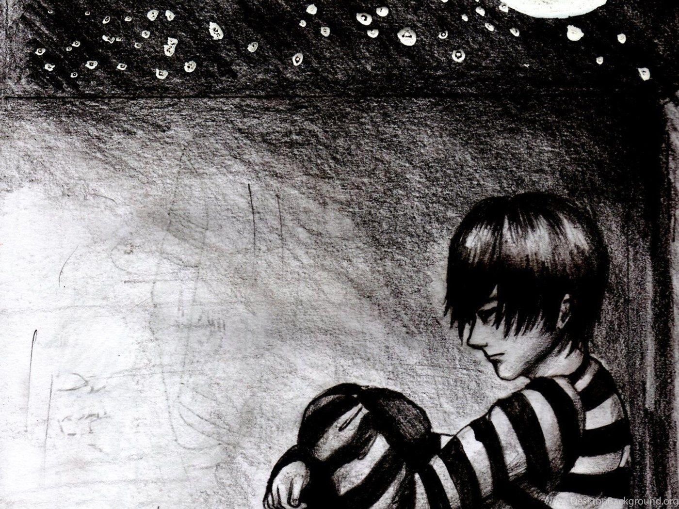 1400x1050 Sad Boy And Girl In Love Alone Wallpaper Alone Crying Face And. Desktop Background