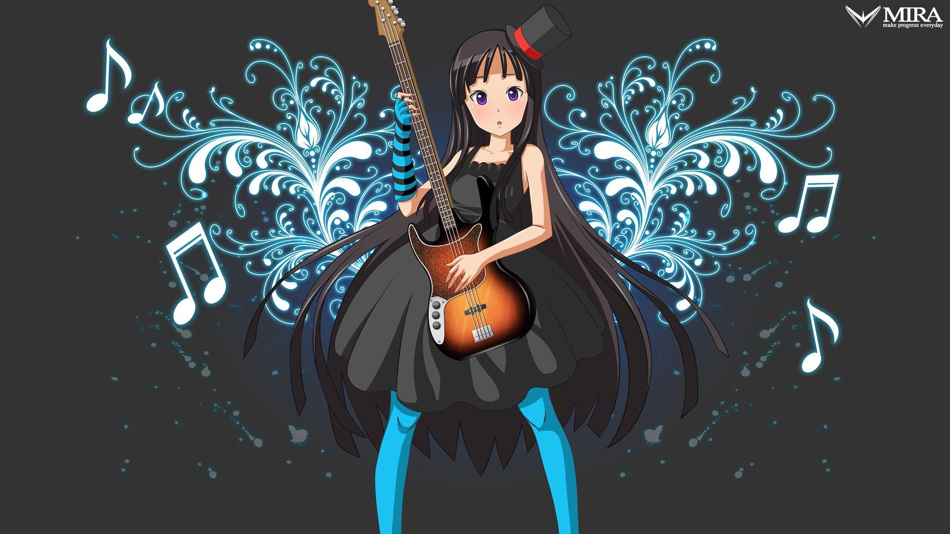 1920x1080 Akiyama Mio (Mio Akiyama)-ON! Wallpaper Anime Image Board