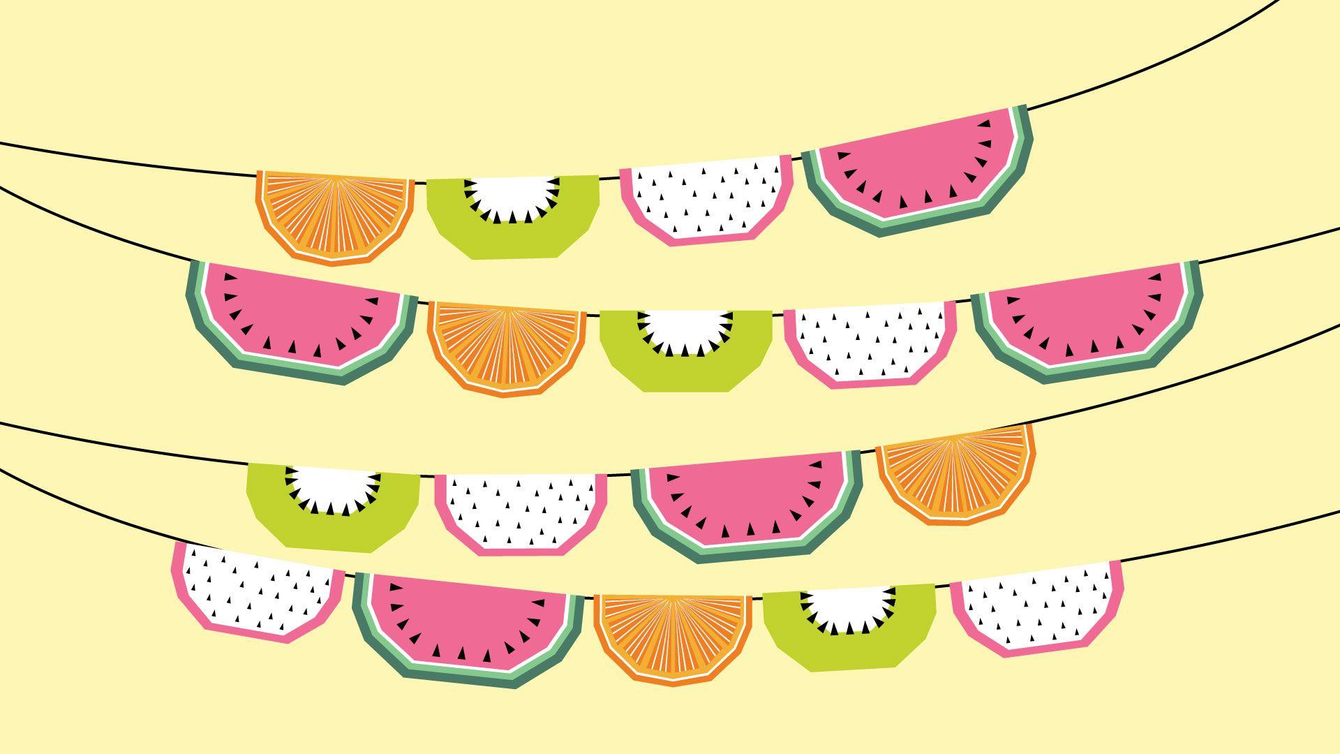 1920x1080 Toucan's & Fruit Salad!. Freebie May 2018 Tech Wallpaper. Design Works Intl