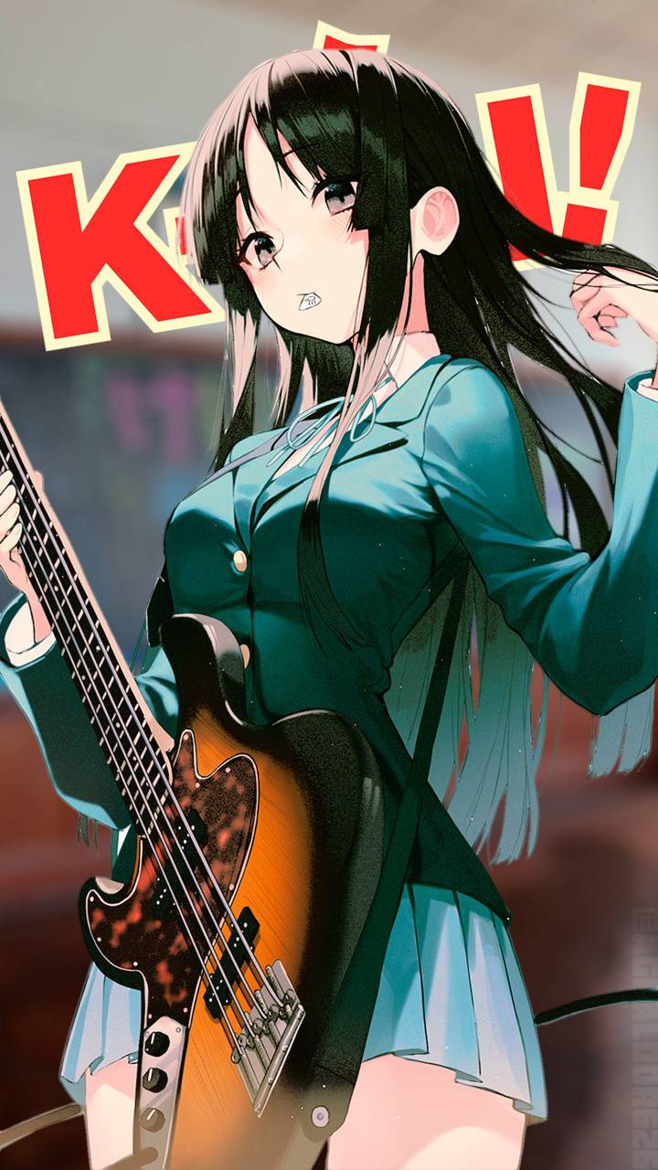 720x1280 Mio Akiyama K ON Wallpaper
