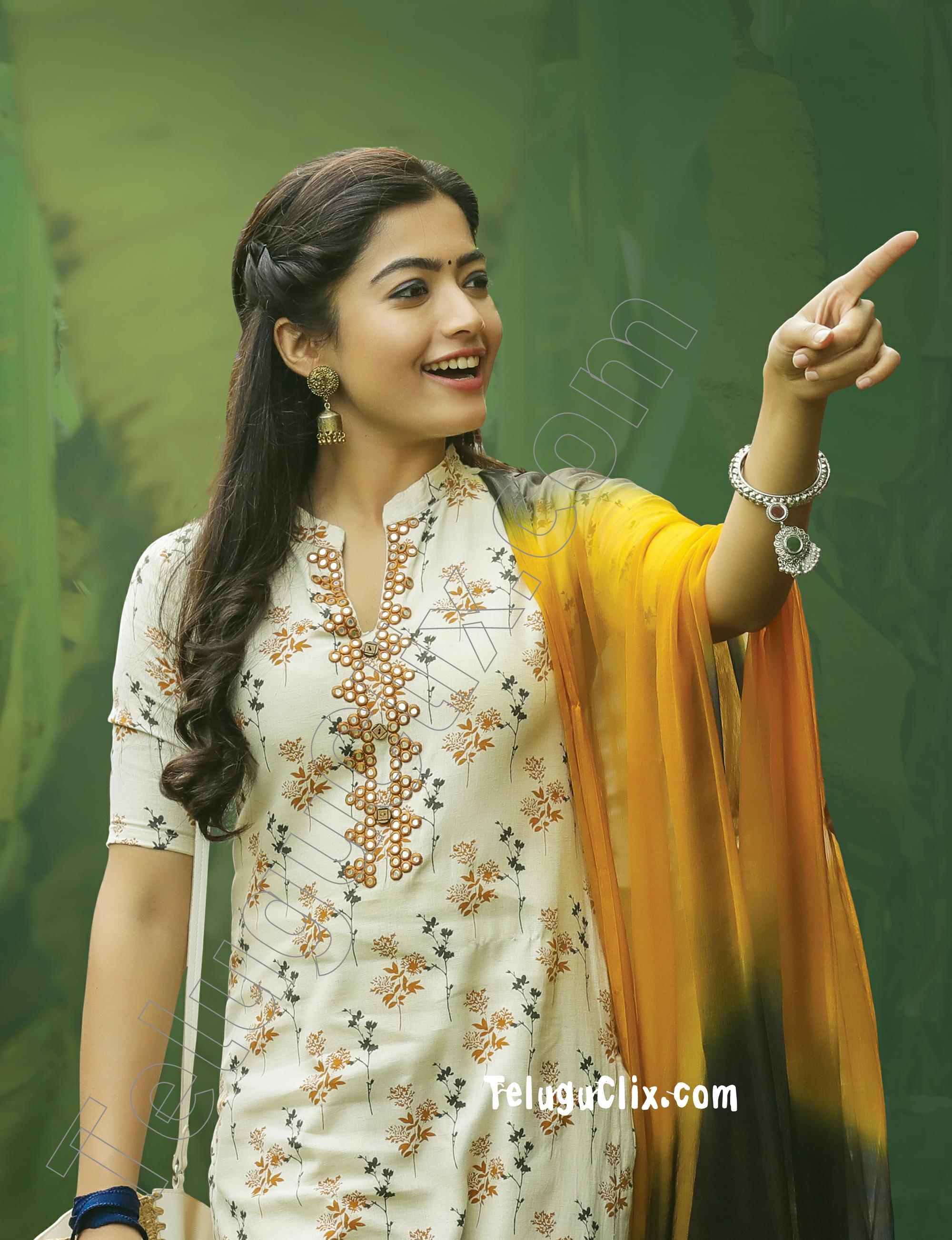 2000x2604 Rashmika Mandanna in From Bheeshma Movie HD HQ Photo Stills image