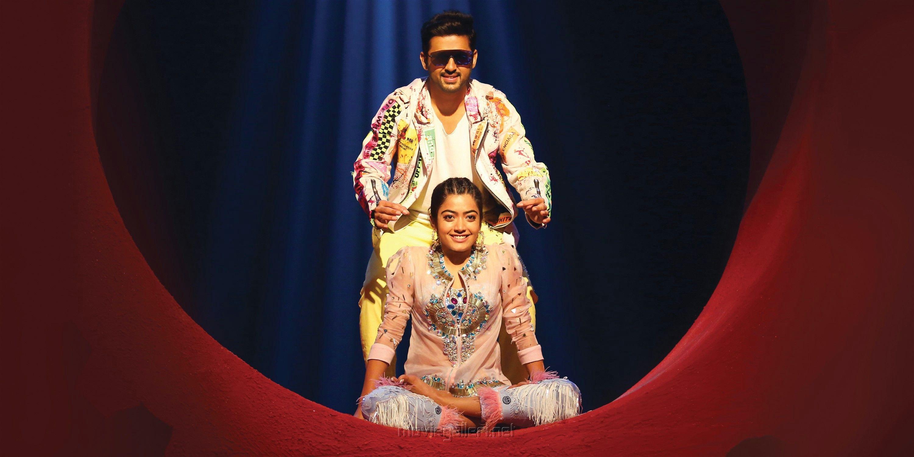 3000x1500 Bheeshma Movie Image HD. Nithin. Rashmika Mandanna. New Movie Posters